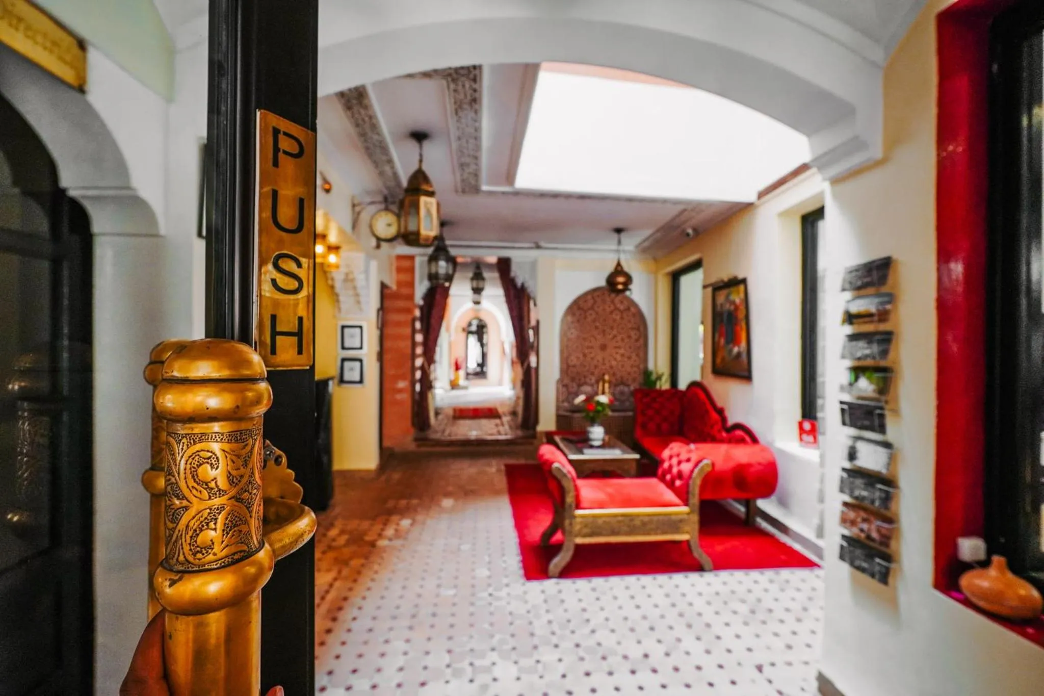 Lobby or reception in Les Borjs De La Kasbah