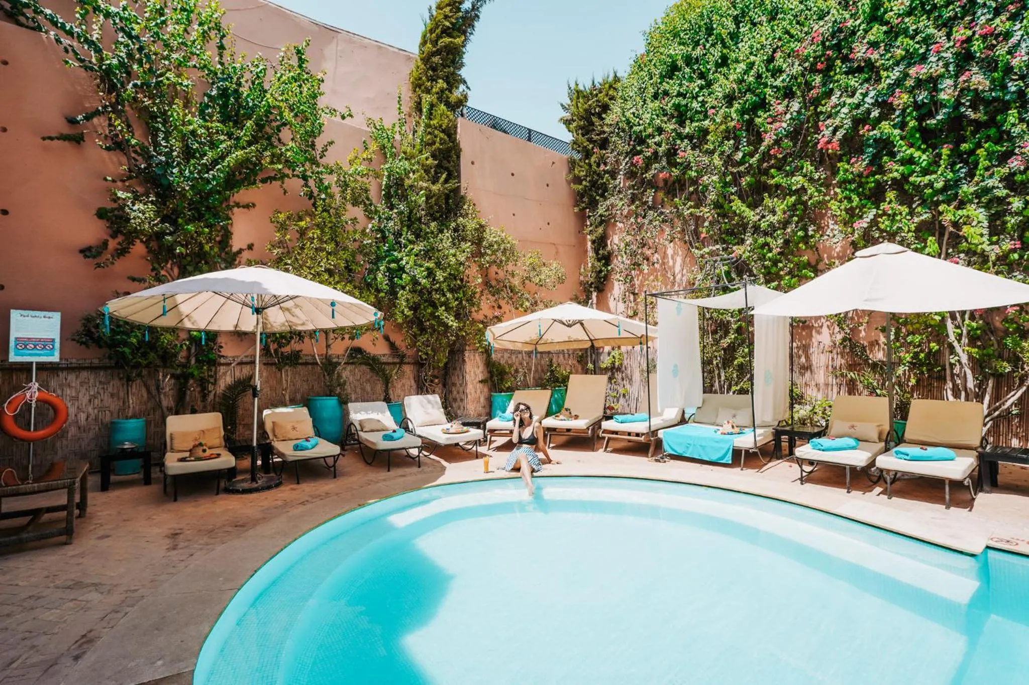 Swimming pool in Les Borjs De La Kasbah