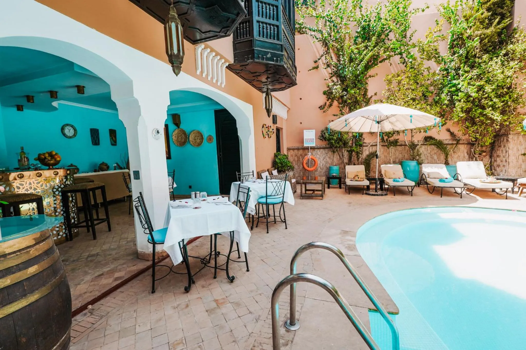 Dining area in Les Borjs De La Kasbah