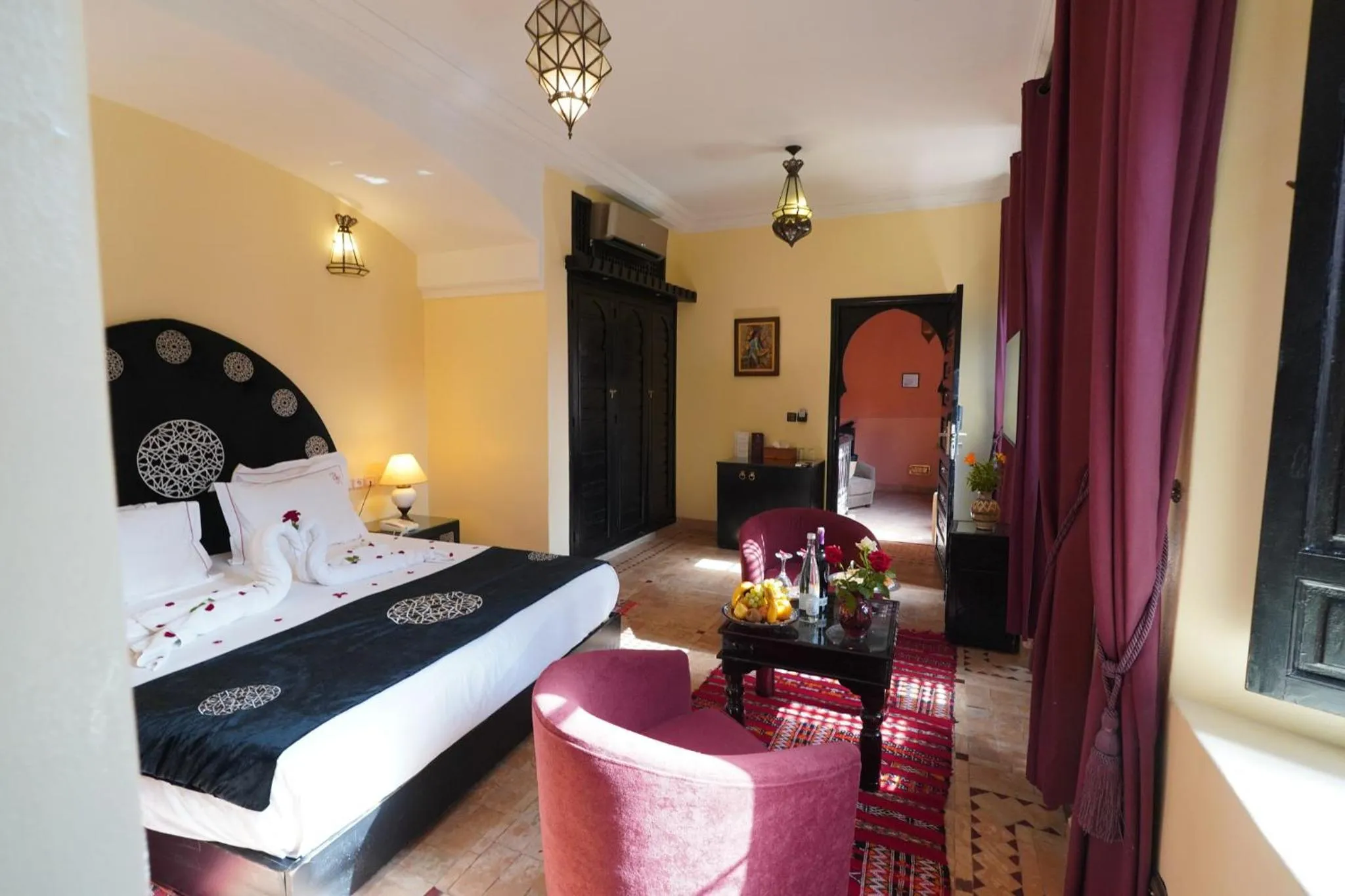 Bed in Les Borjs De La Kasbah