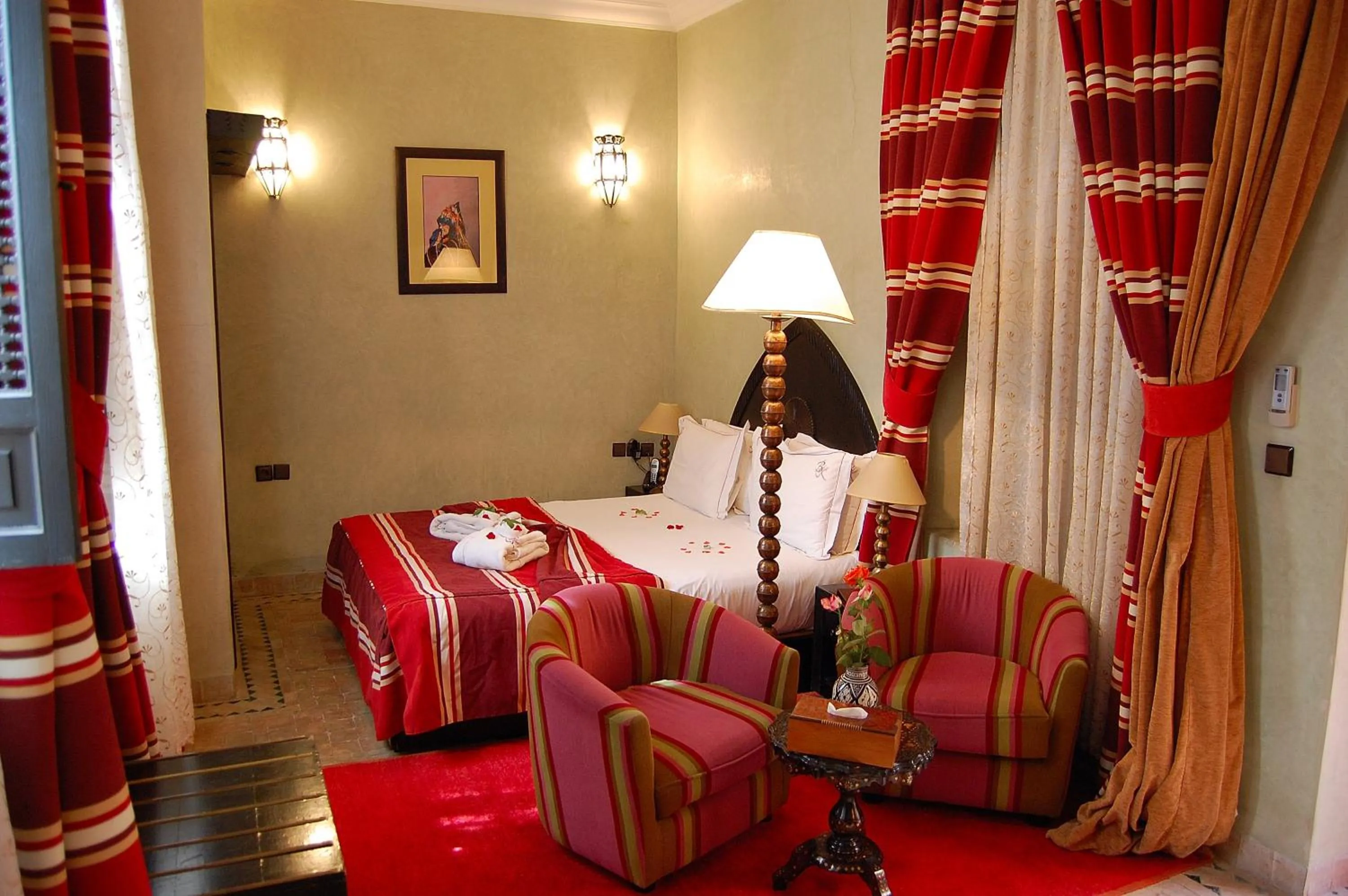 Bed in Les Borjs De La Kasbah