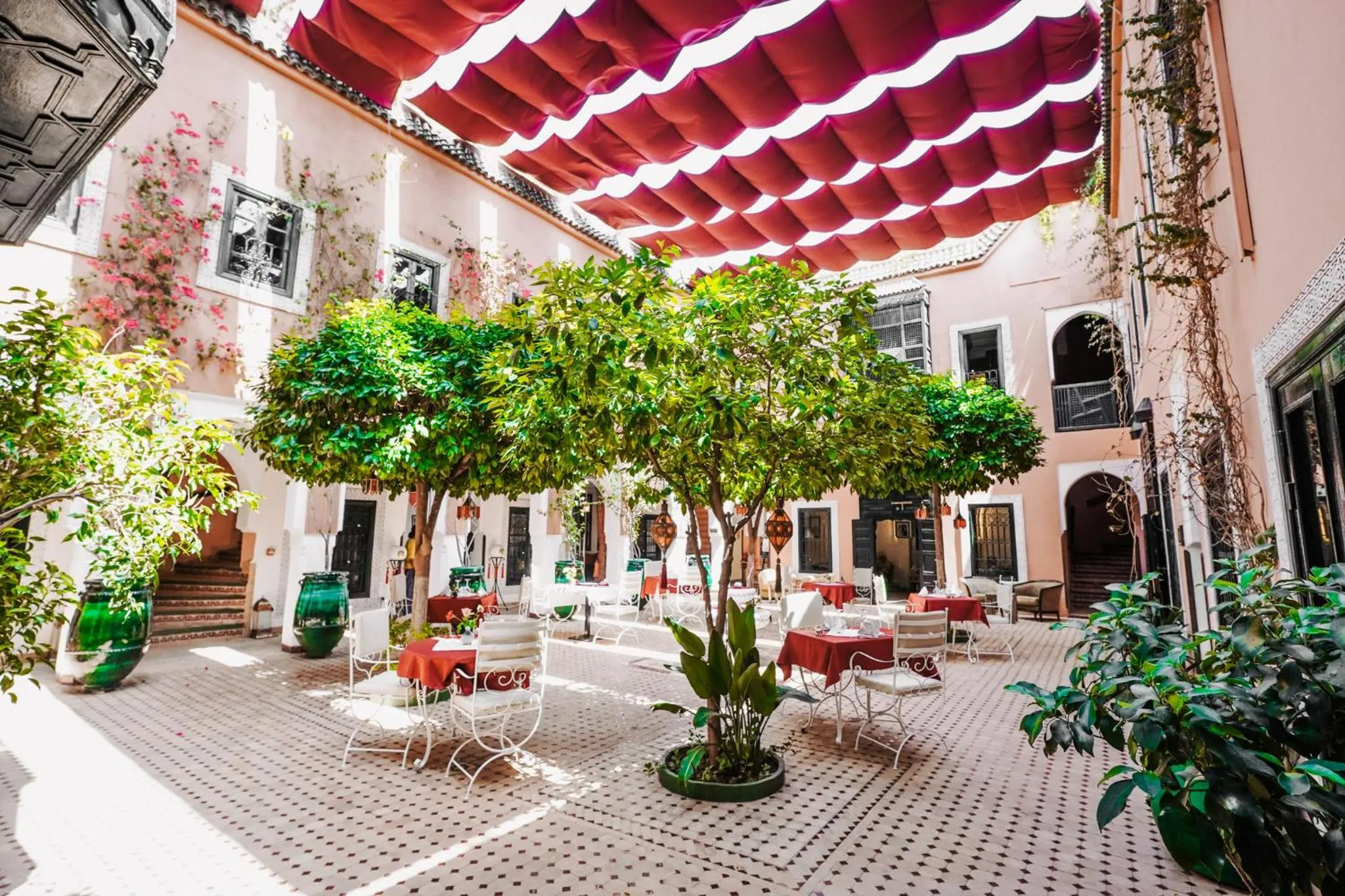 Patio in Les Borjs De La Kasbah