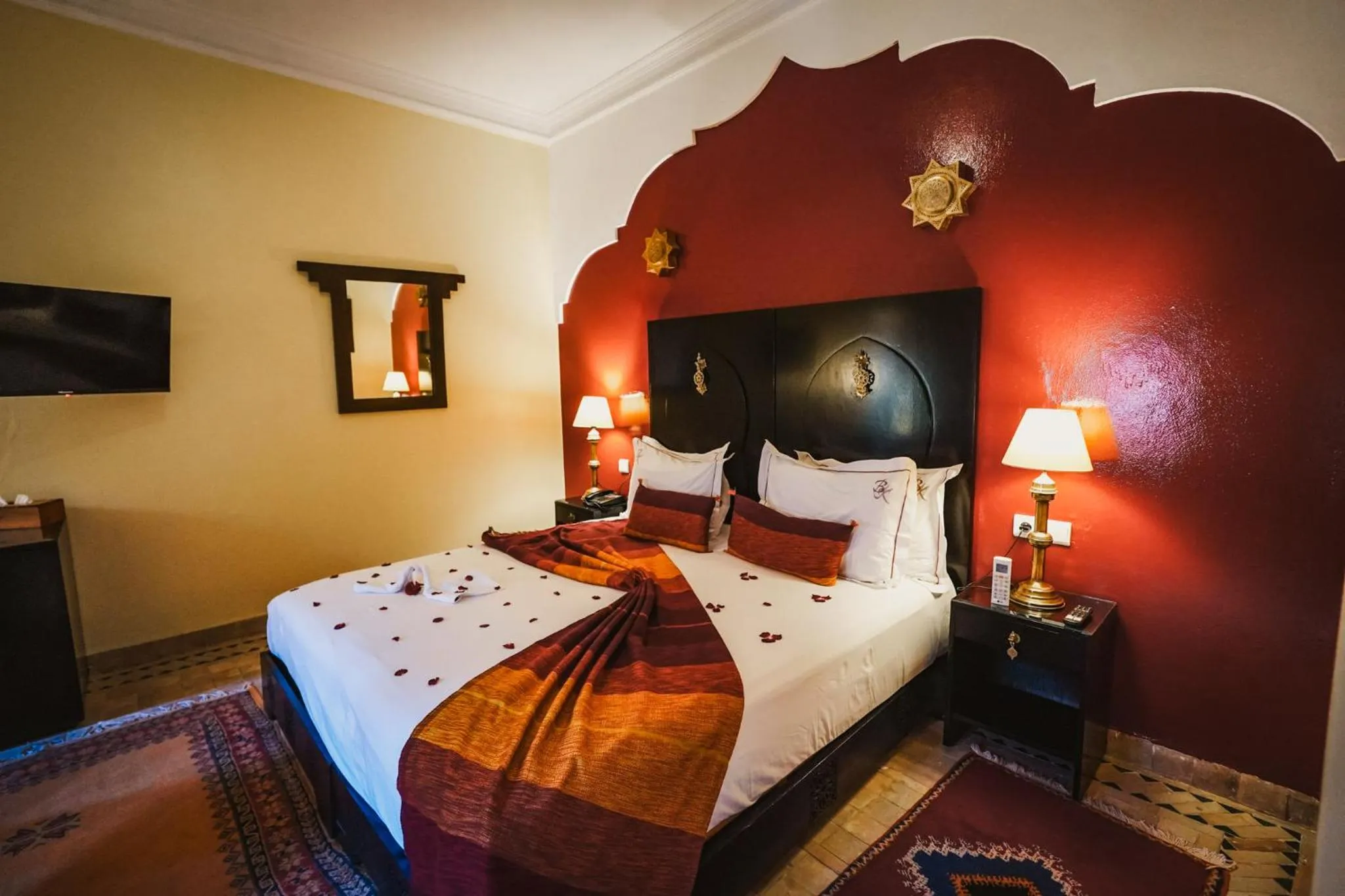 Bed in Les Borjs De La Kasbah