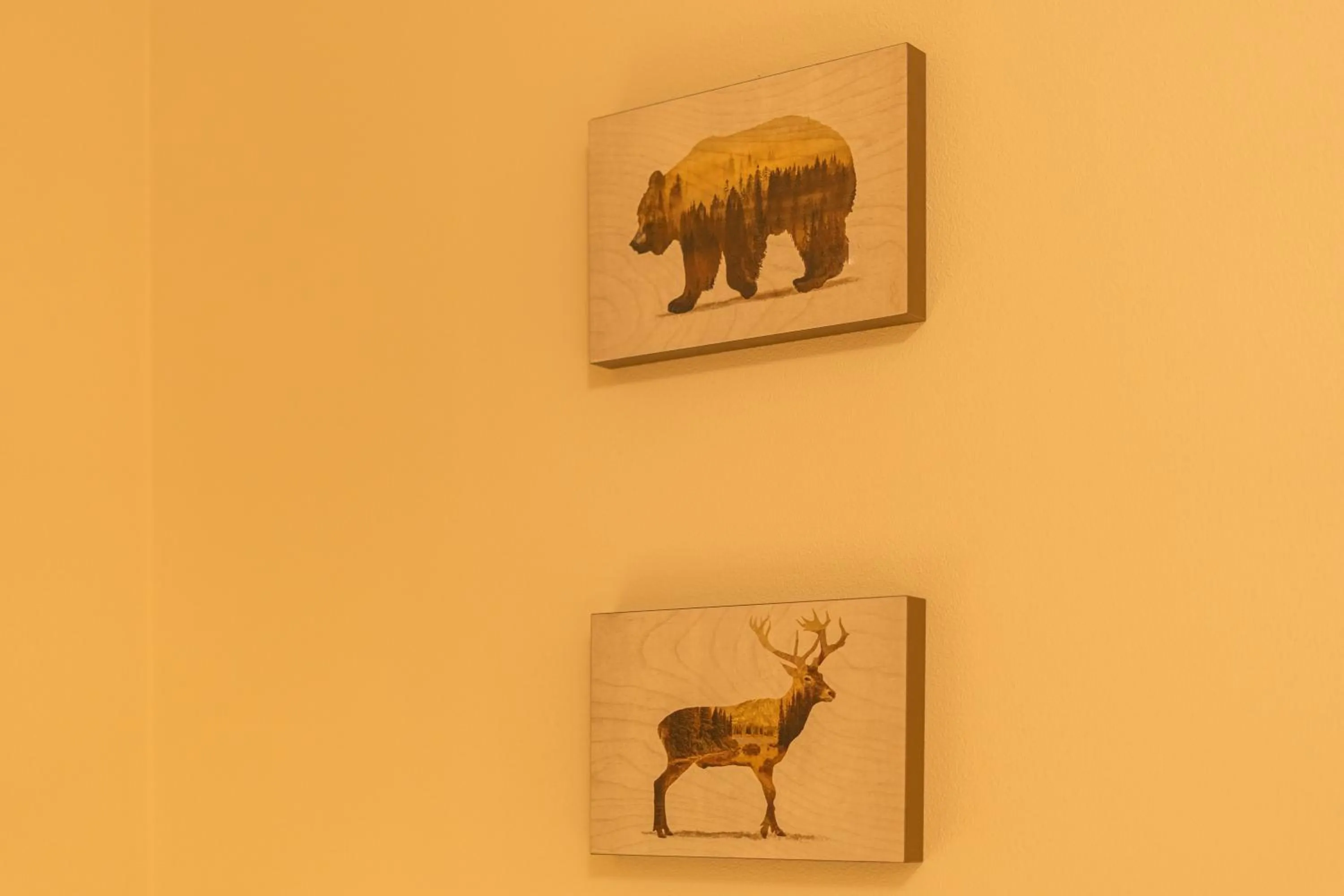 Decorative detail in Le Alpi bed&living