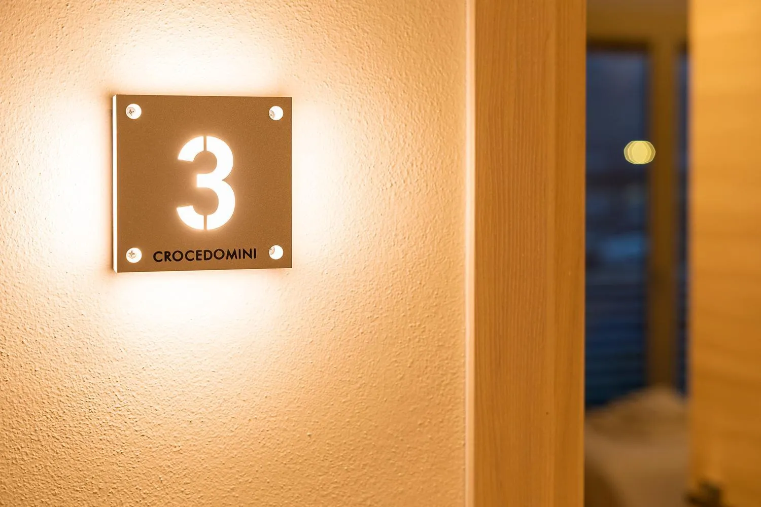 Decorative detail in Le Alpi bed&living