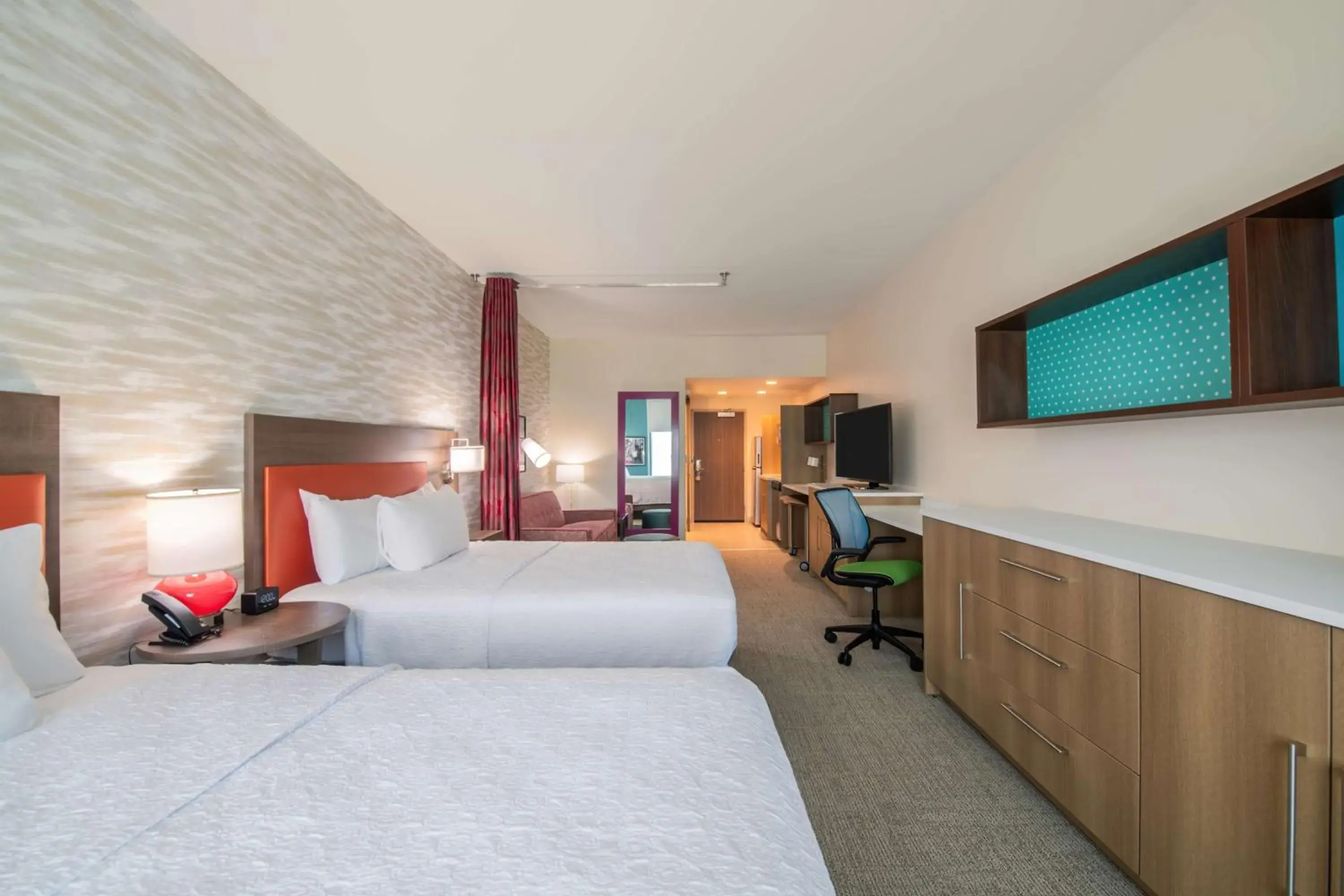 Studio Suite with Two Queen Beds in Home2 Suites By Hilton Kingsland Studio Suite with Two Queen Beds in Home2 Suites By Hilton Kingsland