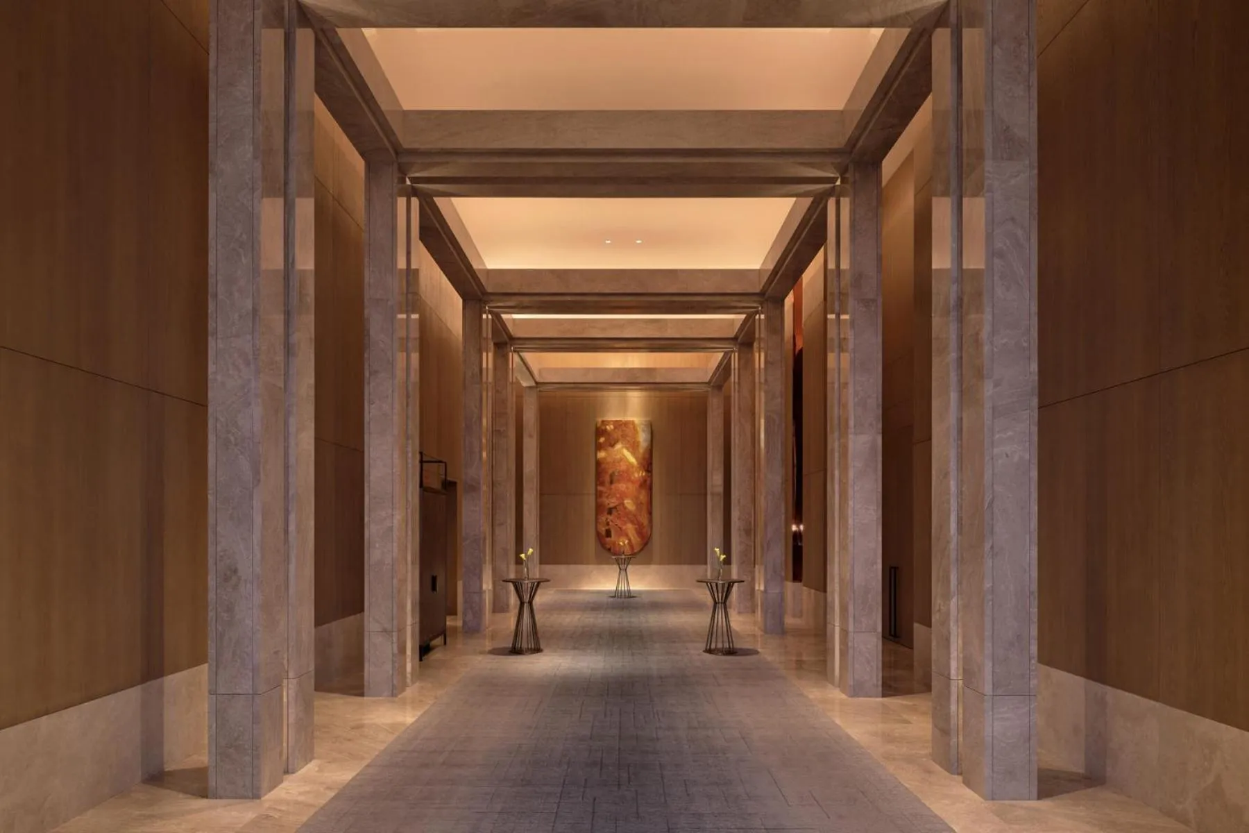 Banquet/Function facilities in Conrad Shenzhen, the first art museum hotel in Greater Bay Area with the stunning bay and sunset view in the hotel terrace