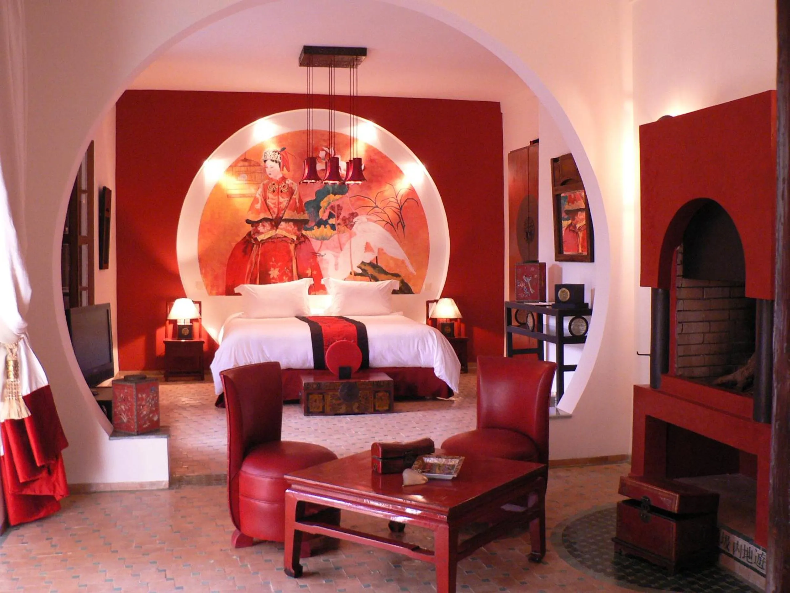 Bed in Demeures d'Orient Riad & Spa