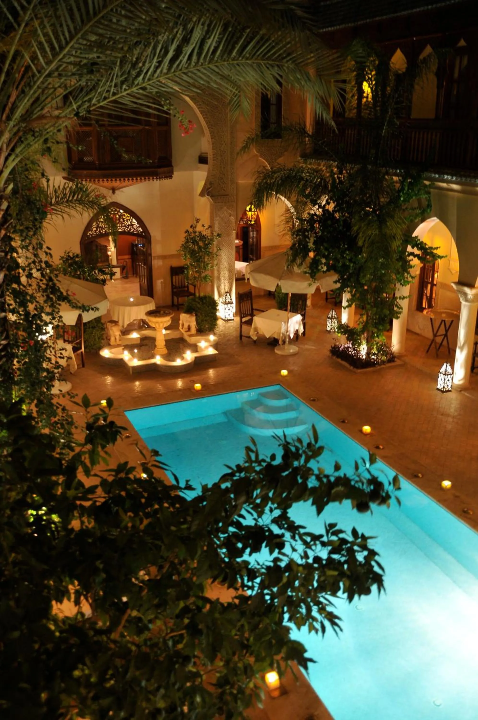 Pool view in Demeures d'Orient Riad & Spa