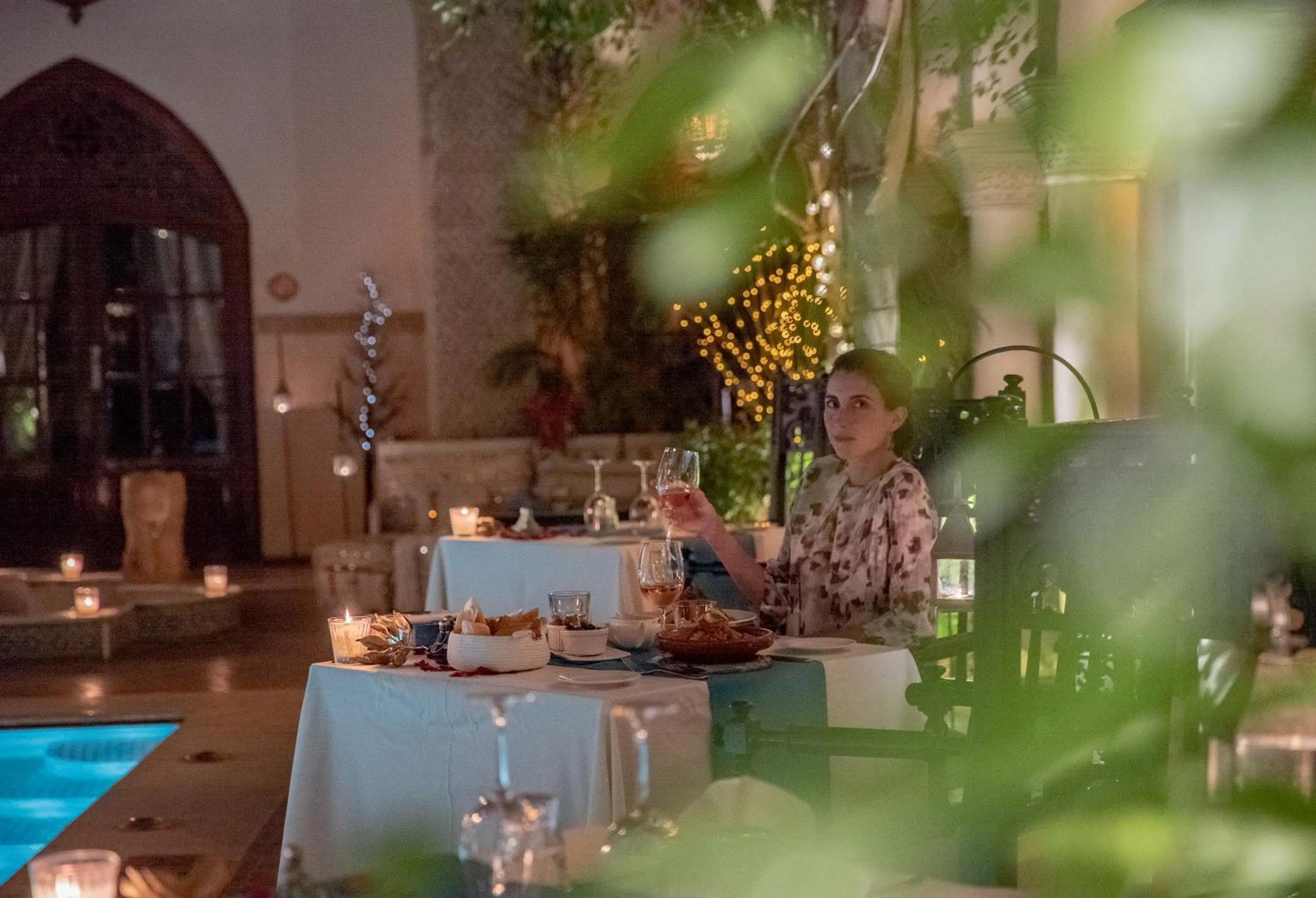 Restaurant/places to eat in Demeures d'Orient Riad & Spa