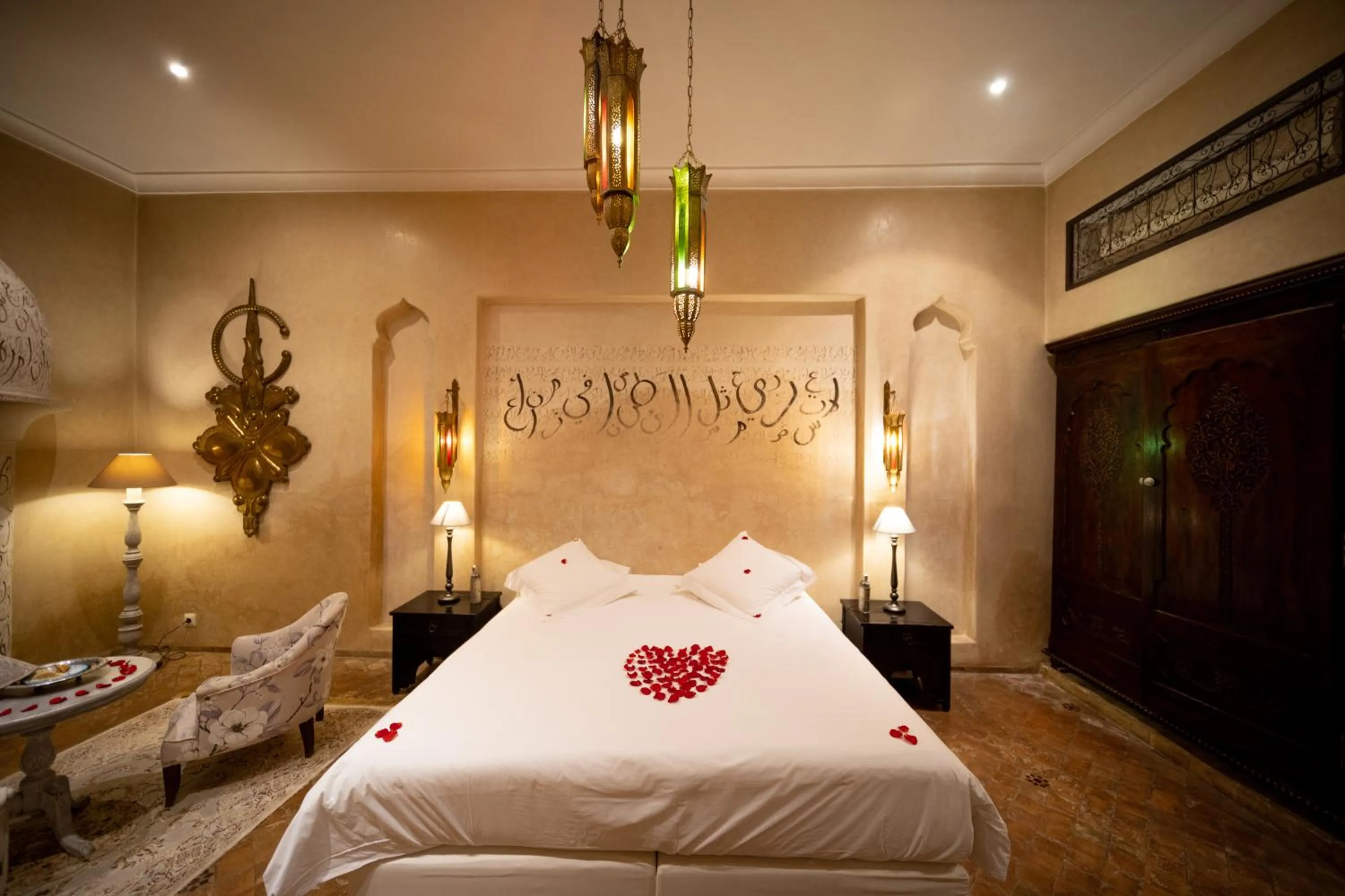 Bed in Demeures d'Orient Riad & Spa