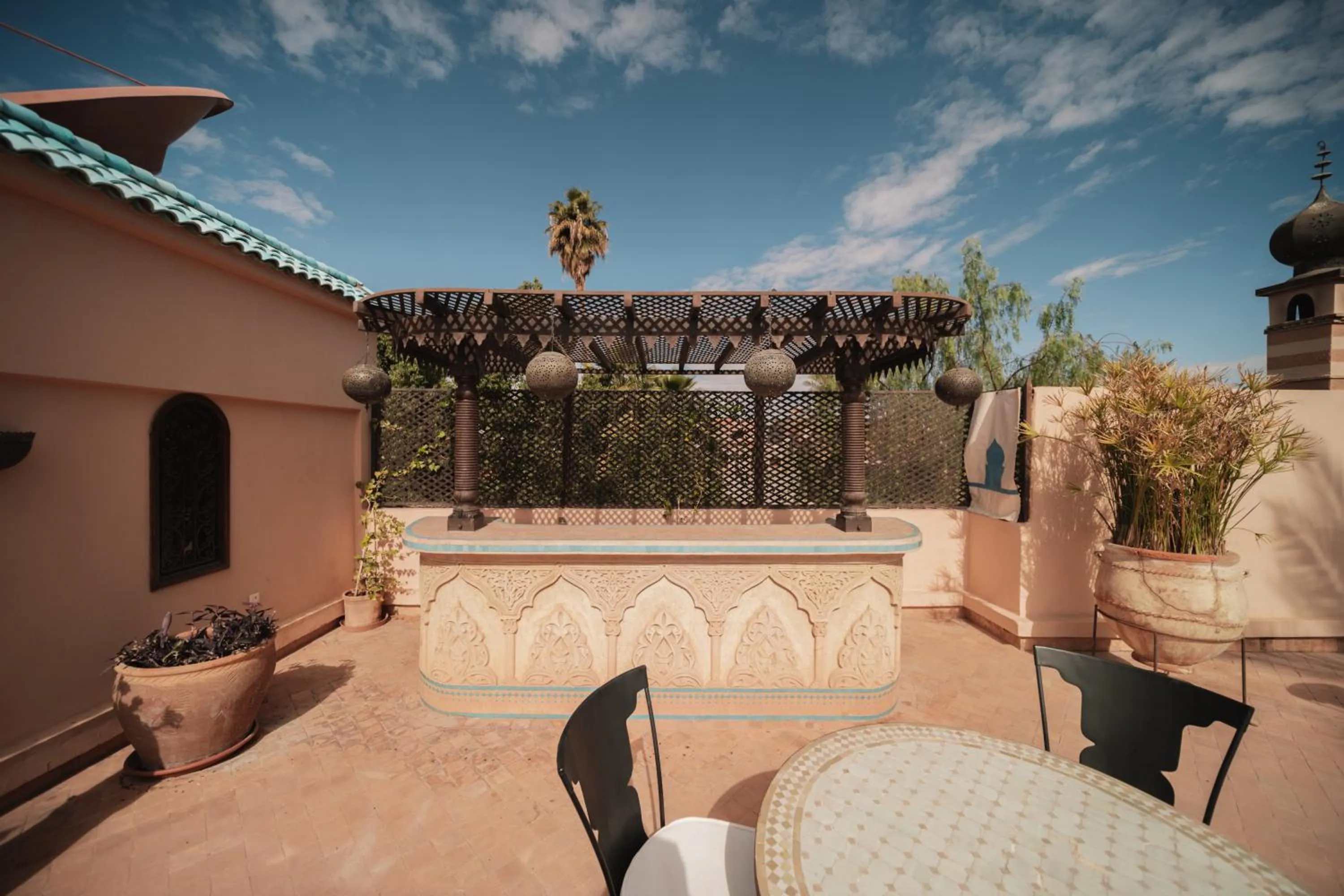 Patio in Demeures d'Orient Riad & Spa