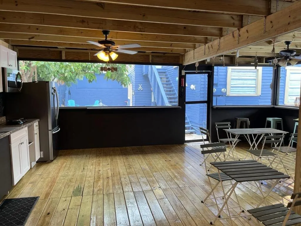 Dining area in Blue Little Havana