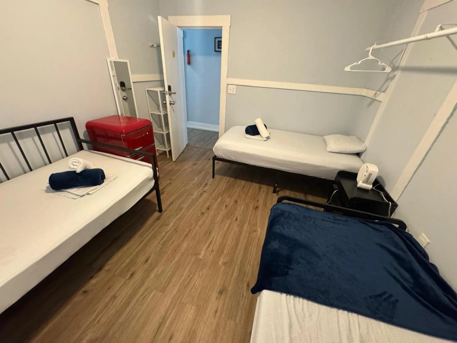 Bed in Blue Little Havana