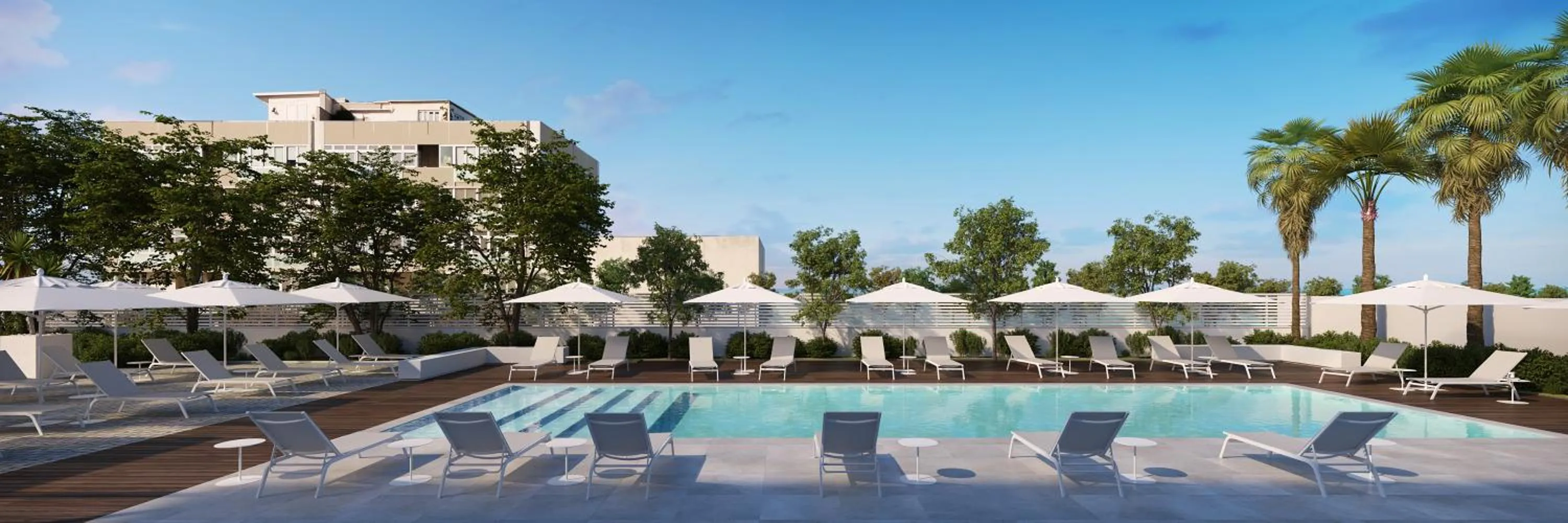 Swimming pool in B21 Lifestyle Hotel