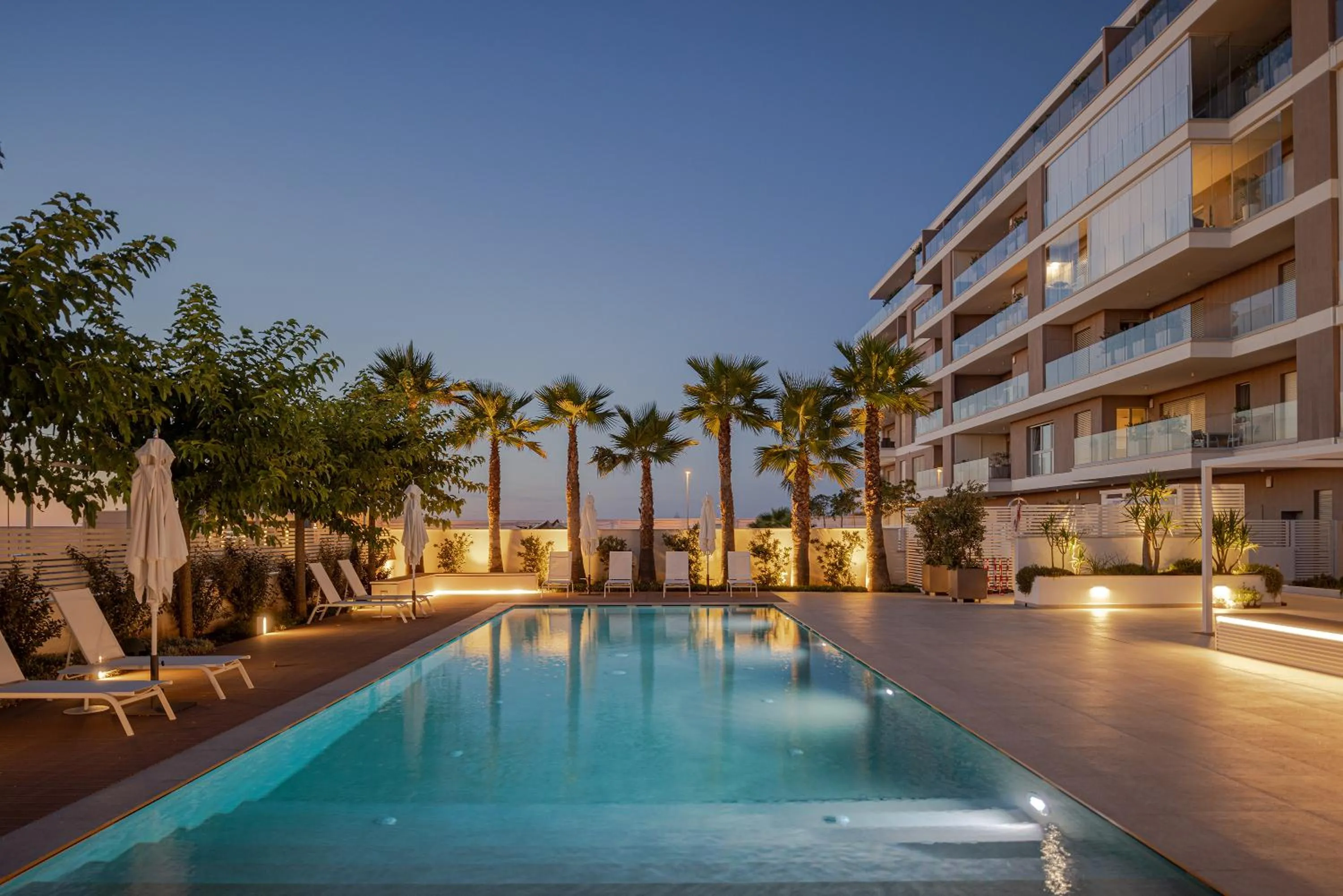 Swimming pool in B21 Lifestyle Hotel