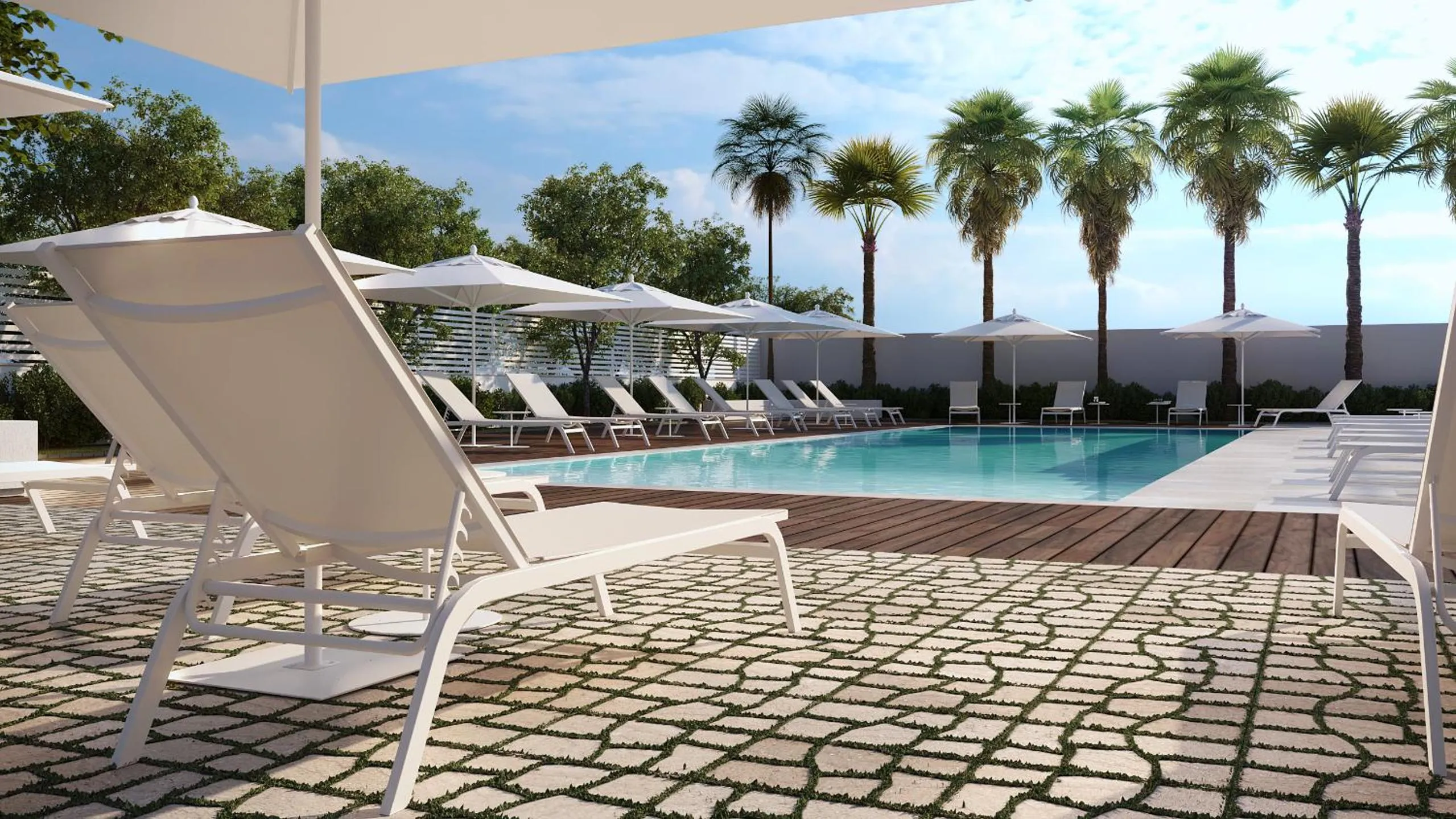 Swimming pool in B21 Lifestyle Hotel