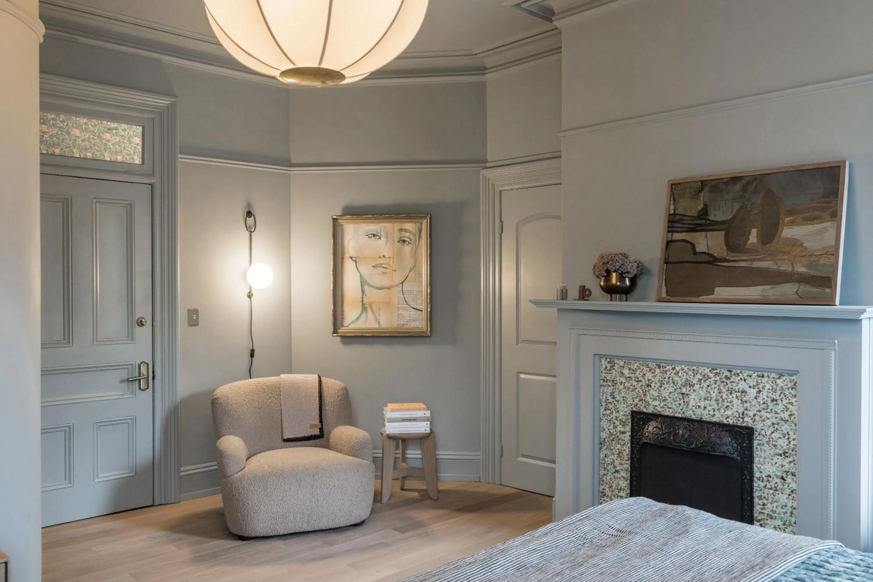 Seating area in Dvele Inn