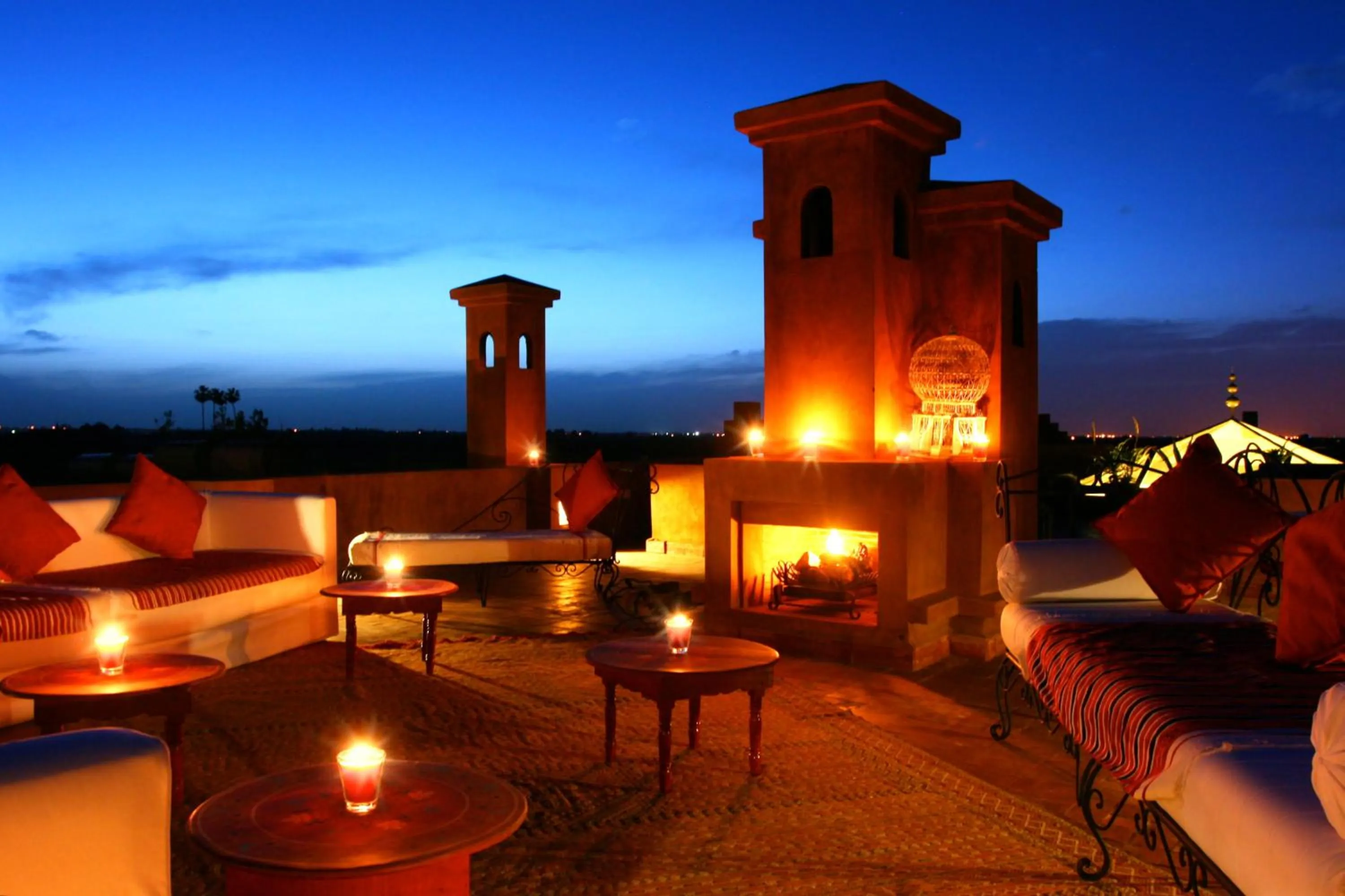 Balcony/Terrace in Riad Al Mendili Private Resort & Spa