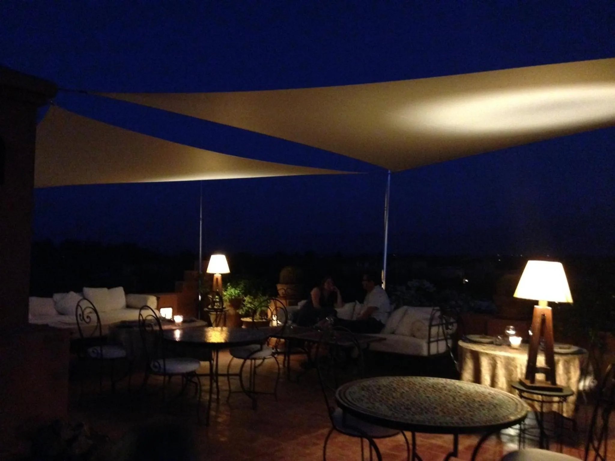 Balcony/Terrace in Riad Al Mendili Private Resort & Spa