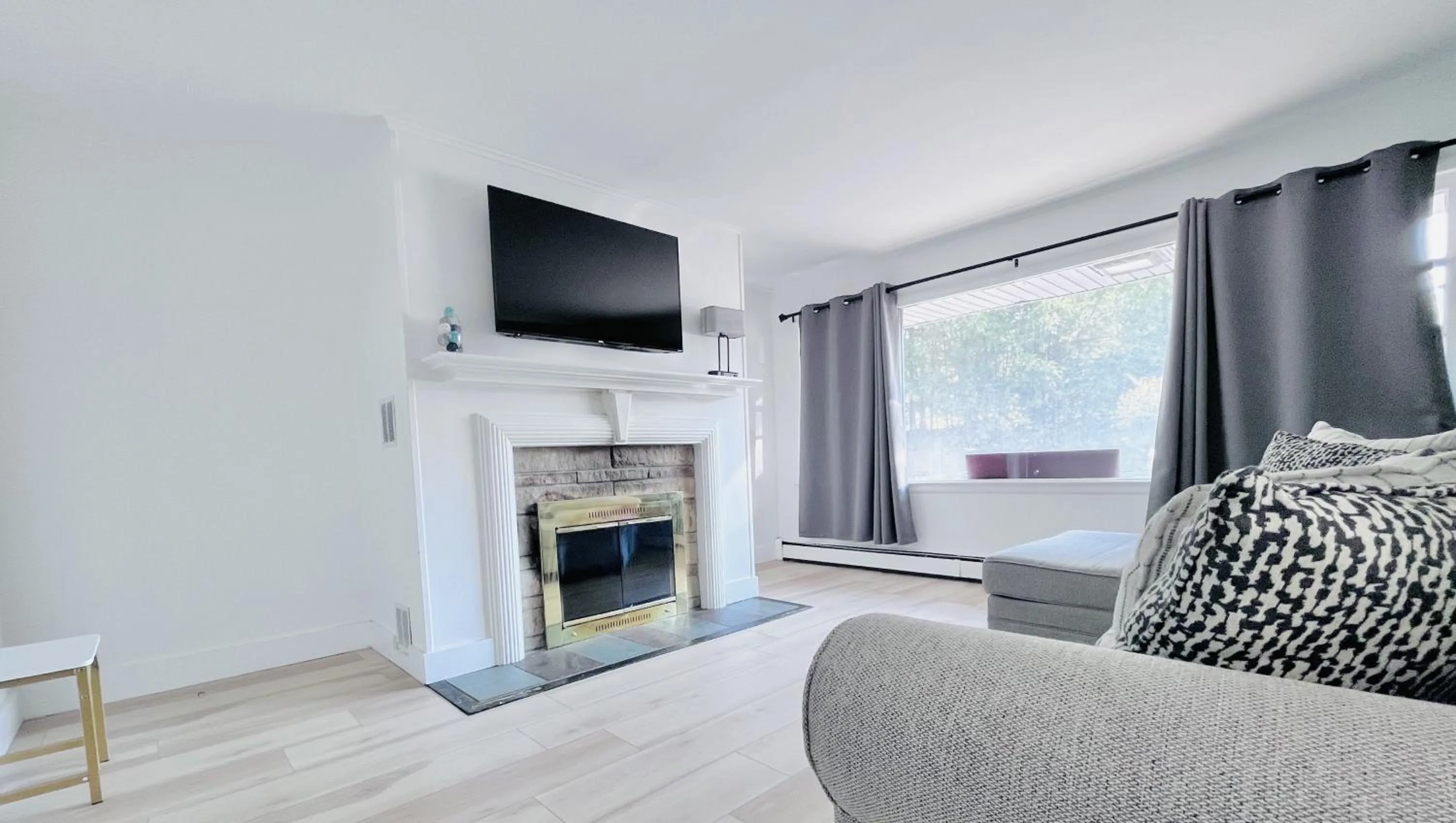 Living room in Motel Luzerne