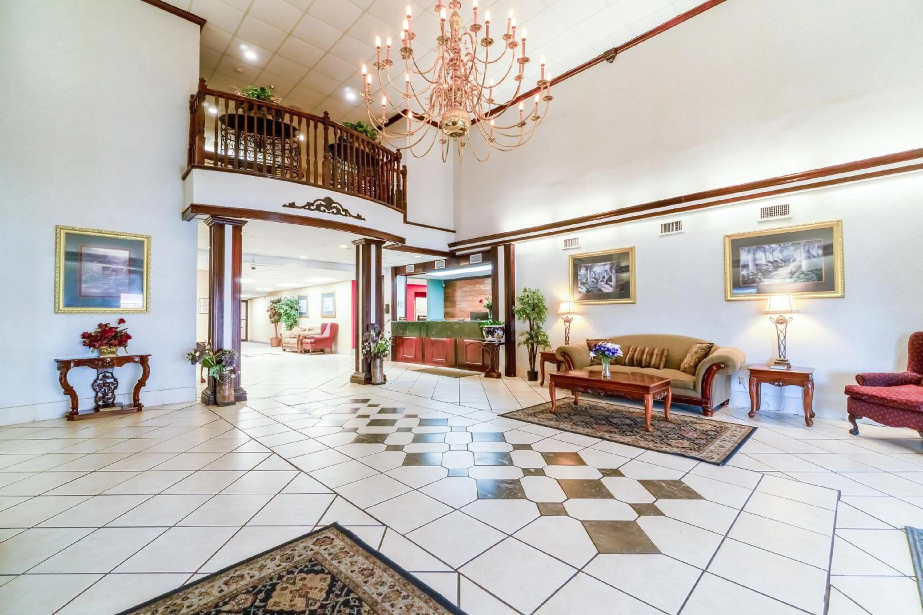 Lobby or reception in Ark Suites By OYO Jonesboro I-555