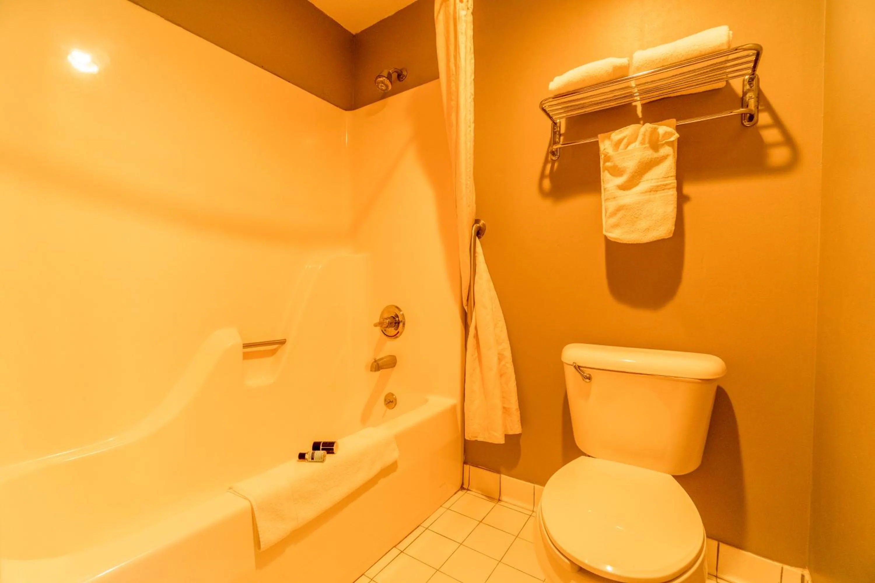 Bathroom in Ark Suites By OYO Jonesboro I-555