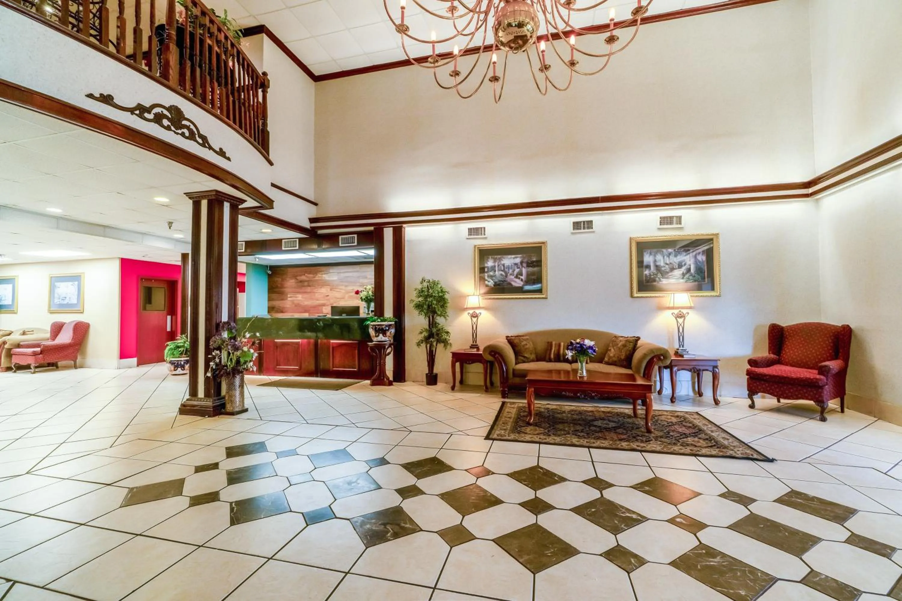 Lobby or reception in Ark Suites By OYO Jonesboro I-555