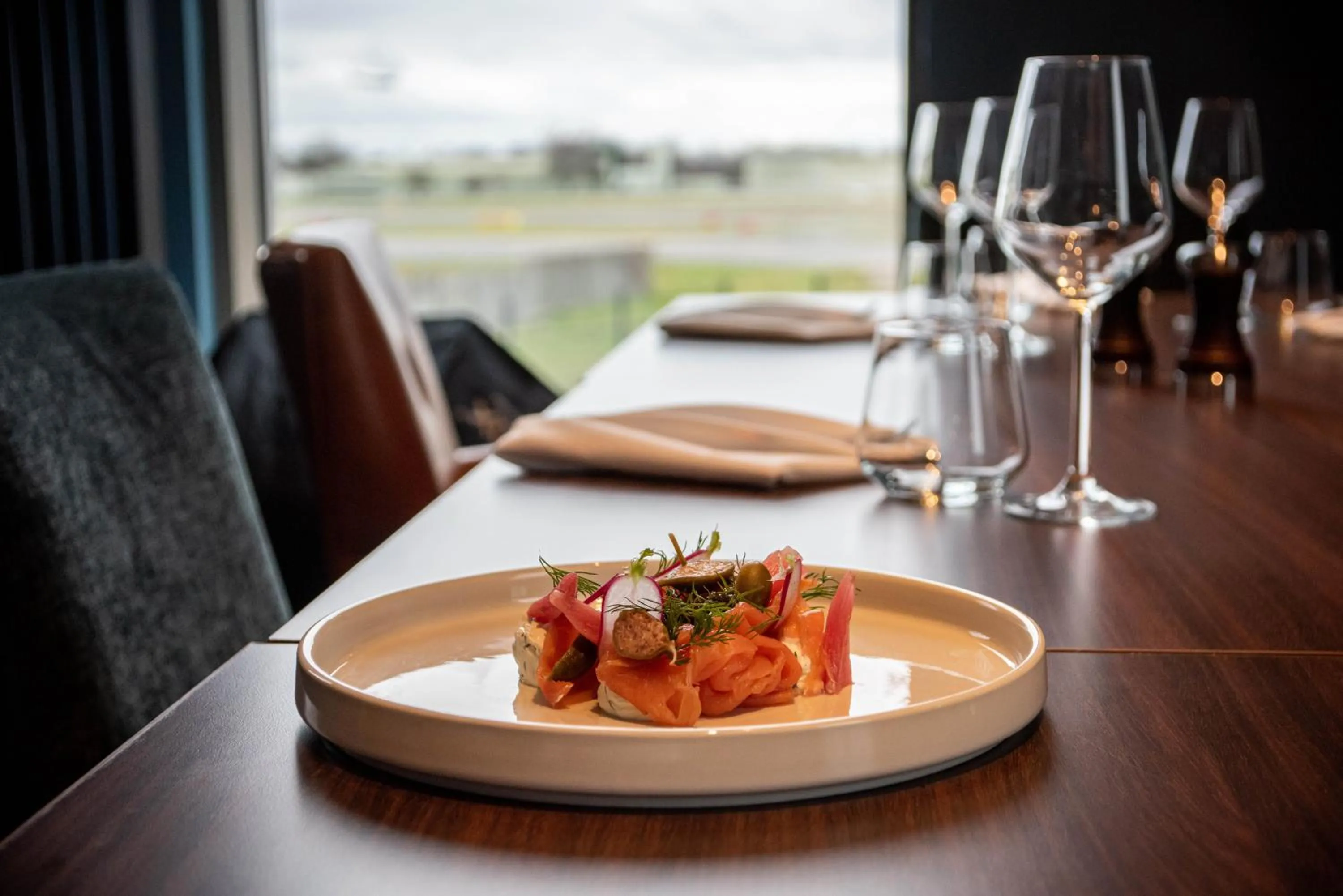 Food and drinks in The Landing Hotel