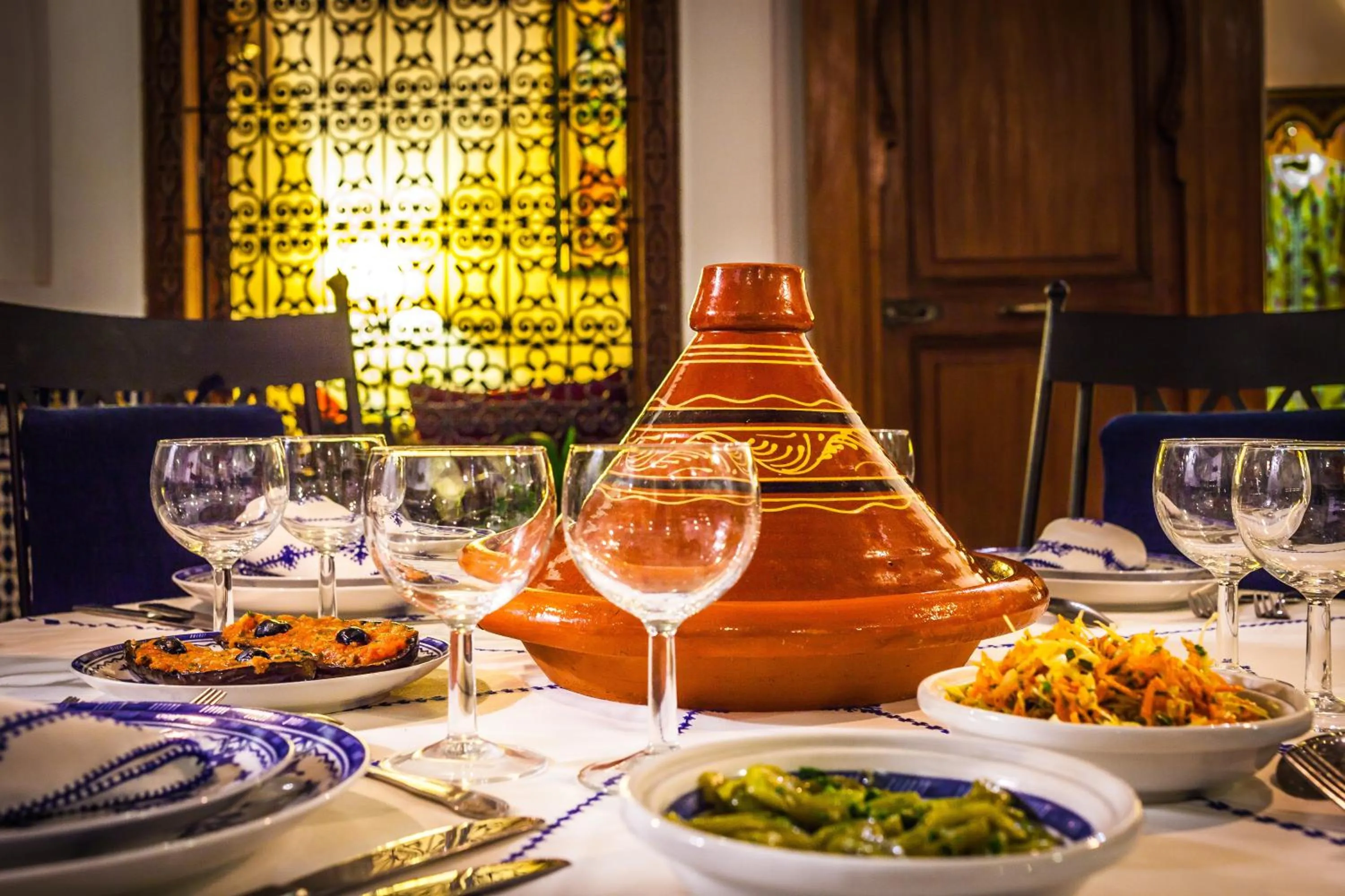 Food close-up in Riad Zamane Fès - Boutique & Spa