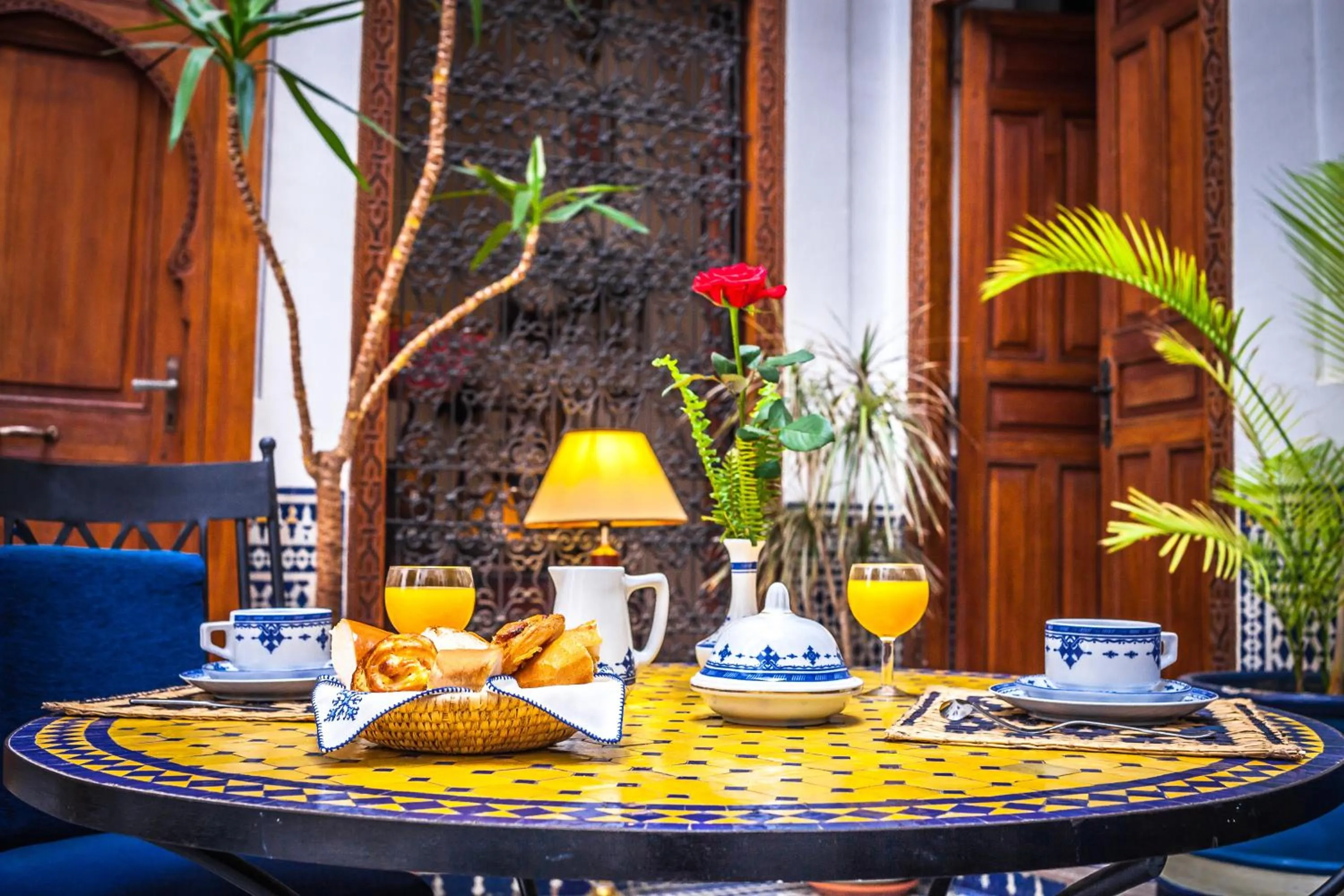 Food and drinks in Riad Zamane Fès - Boutique & Spa