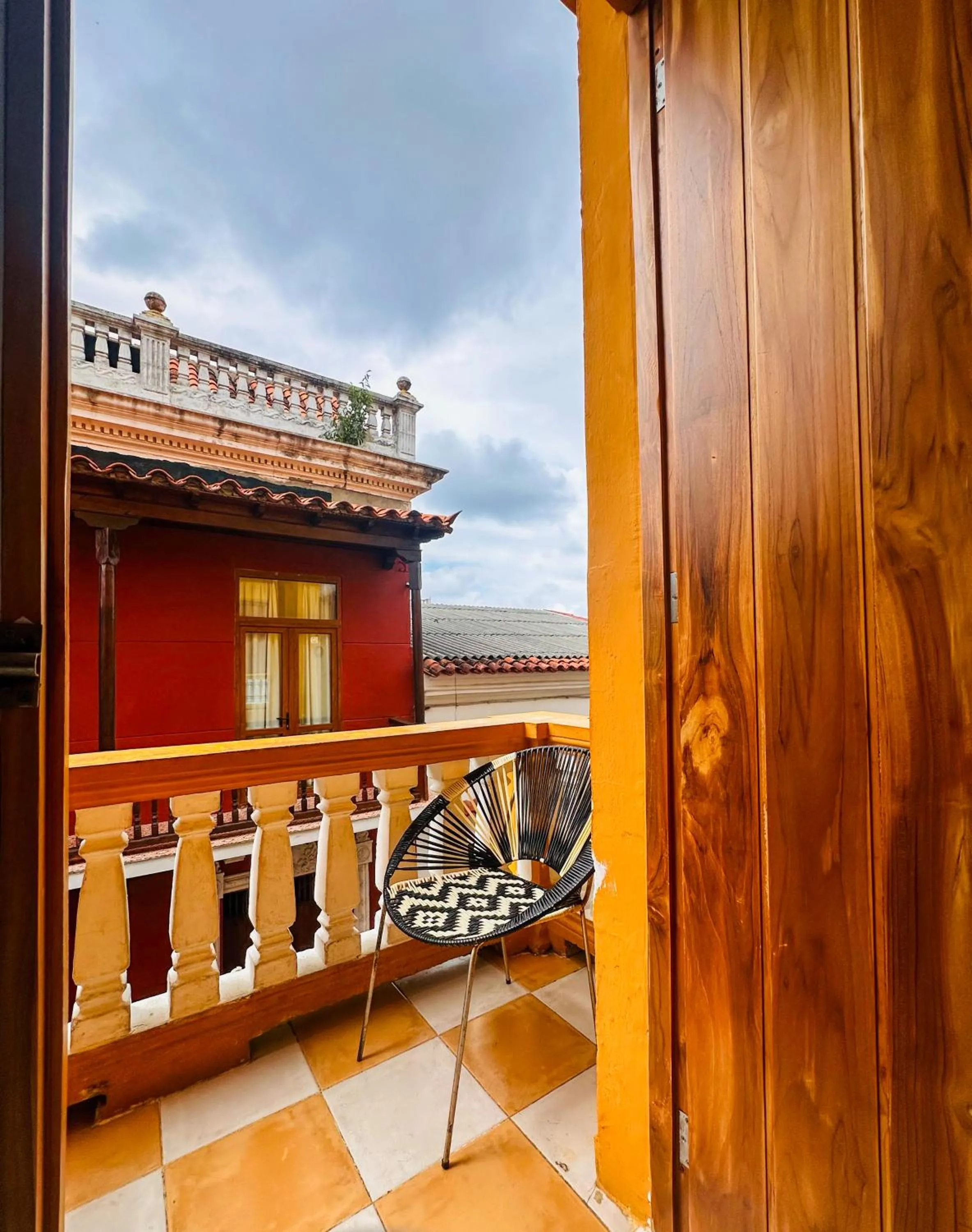 Balcony/Terrace in Hostal Casa Torres Centro Historico - Adults Only