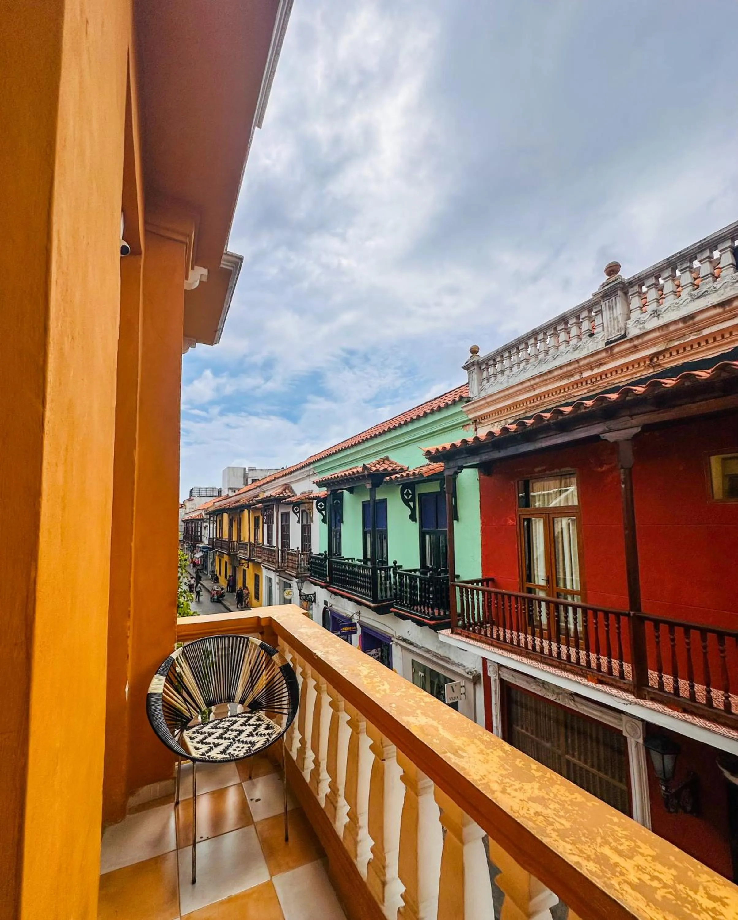 Balcony/Terrace in Hostal Casa Torres Centro Historico - Adults Only