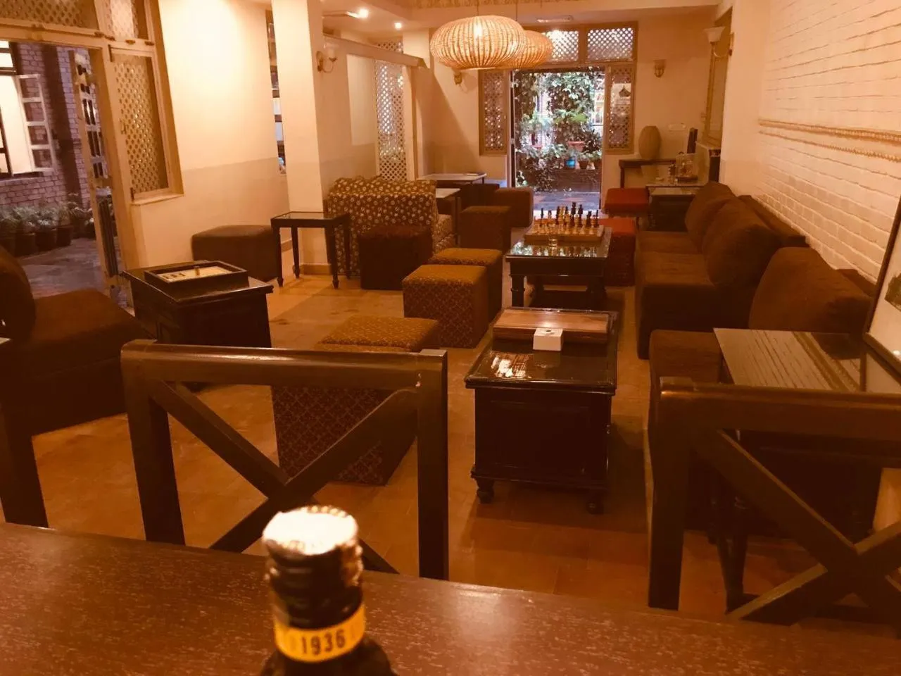 Lounge or bar in Courtyard Pujan Hotel