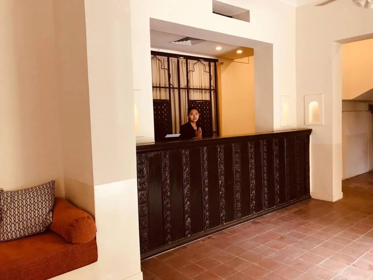 Lobby or reception in Courtyard Pujan Hotel