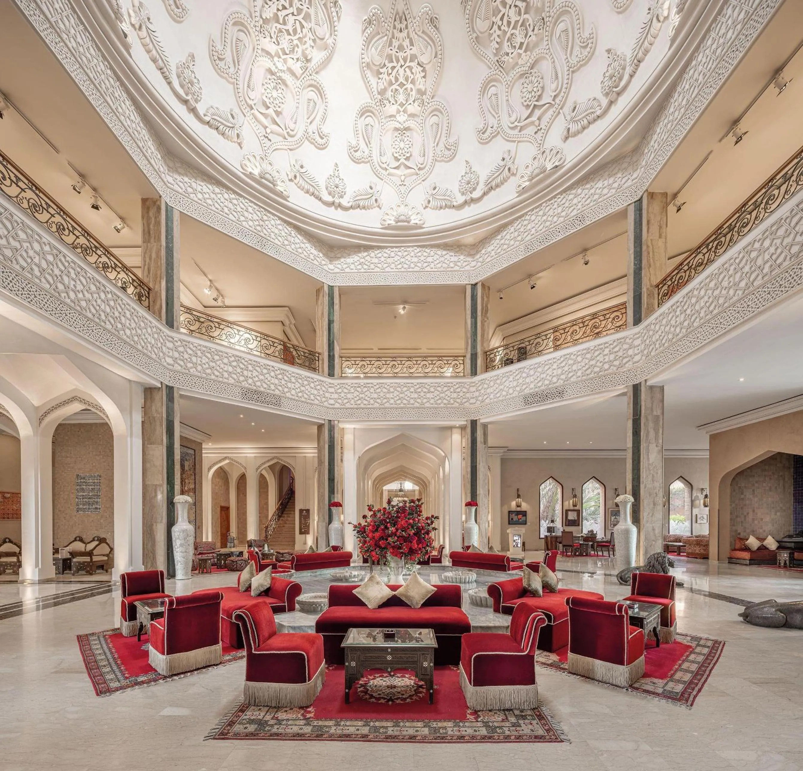 Lobby or reception in Es Saadi Marrakech Resort - Palace