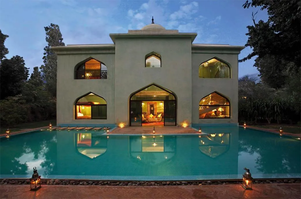 Swimming pool in Es Saadi Marrakech Resort - Palace