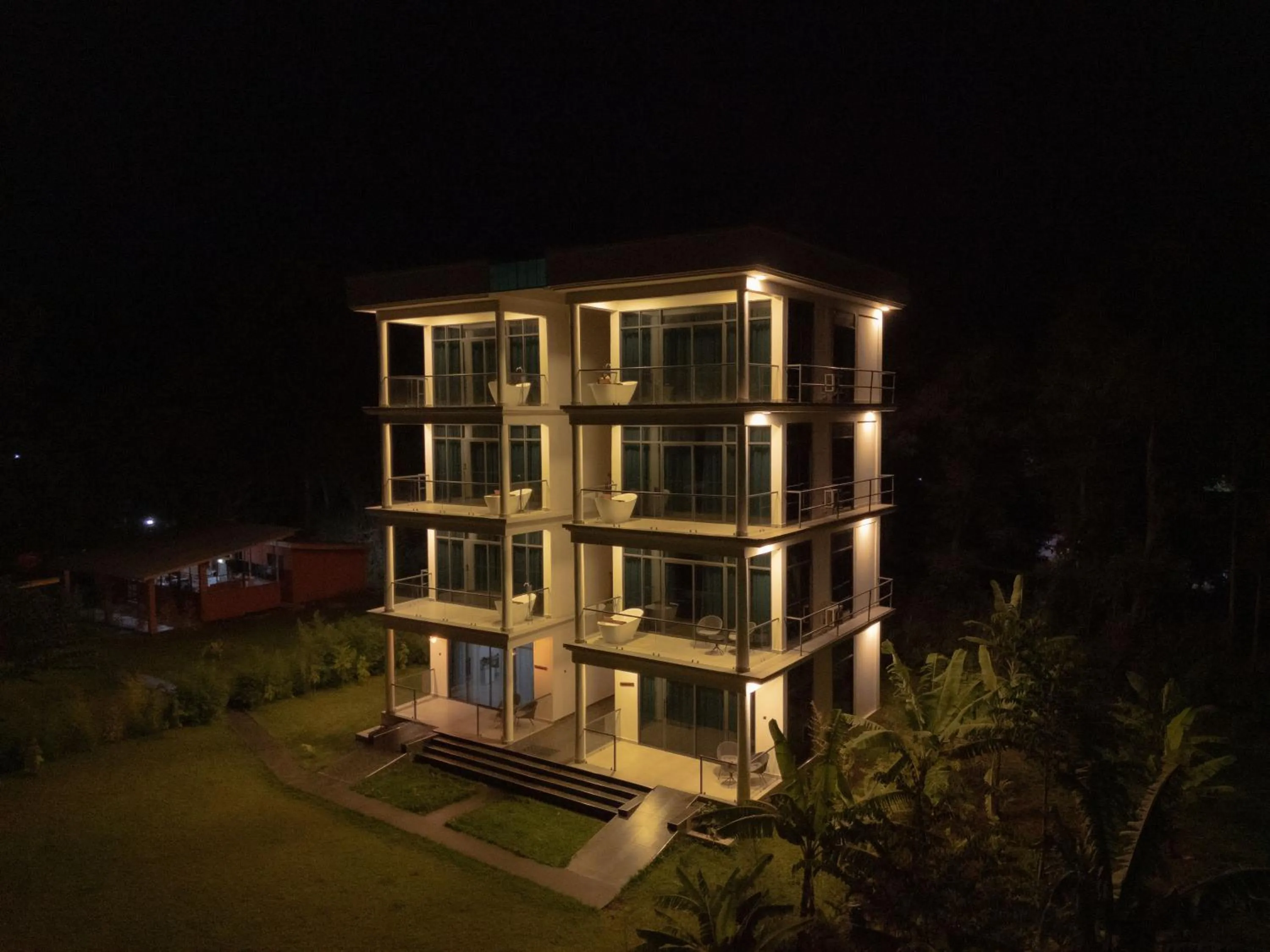 Property building in Shose Farmhouse Chalets & Campsite