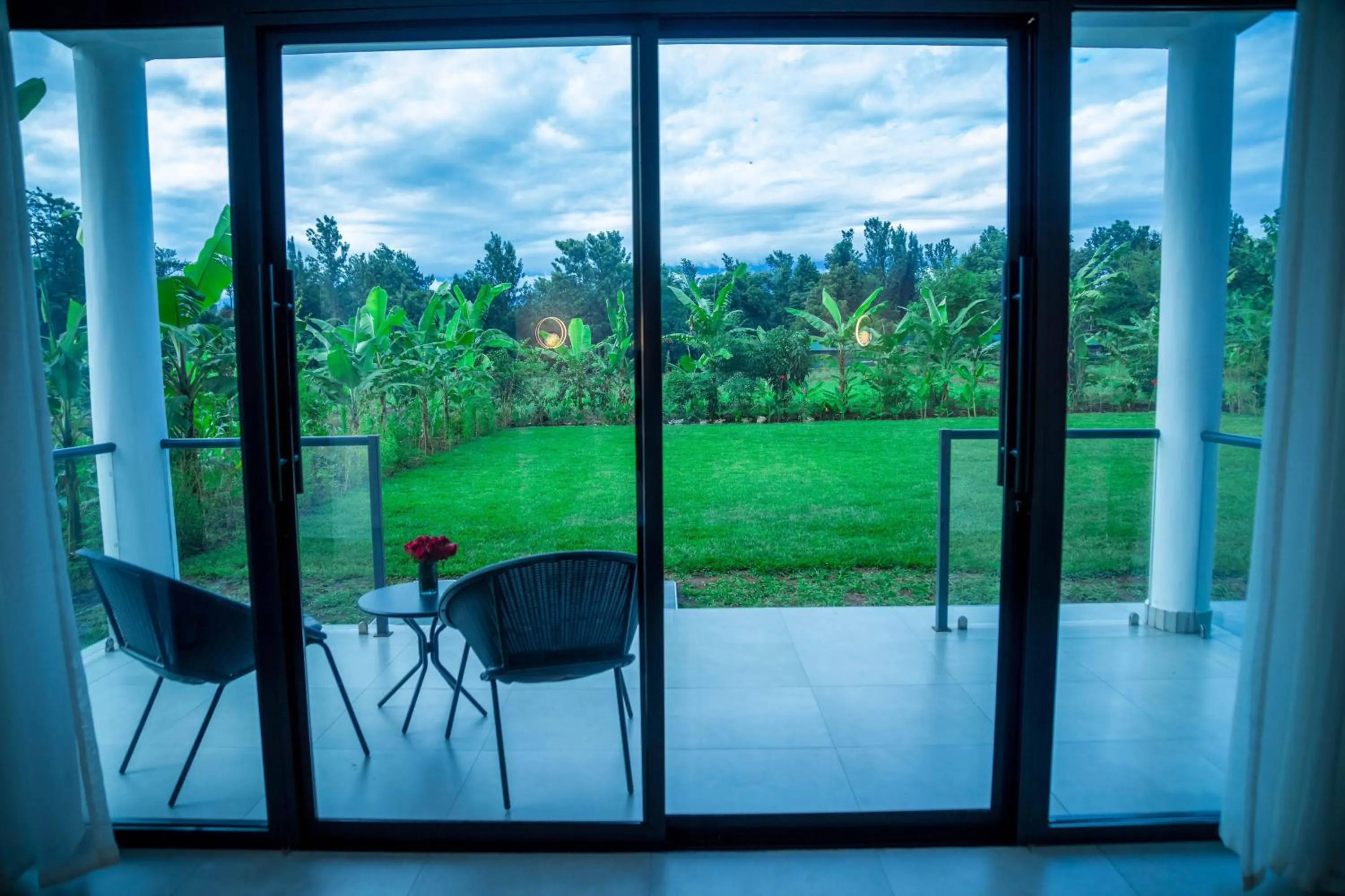 Balcony/Terrace in Shose Farmhouse Chalets & Campsite