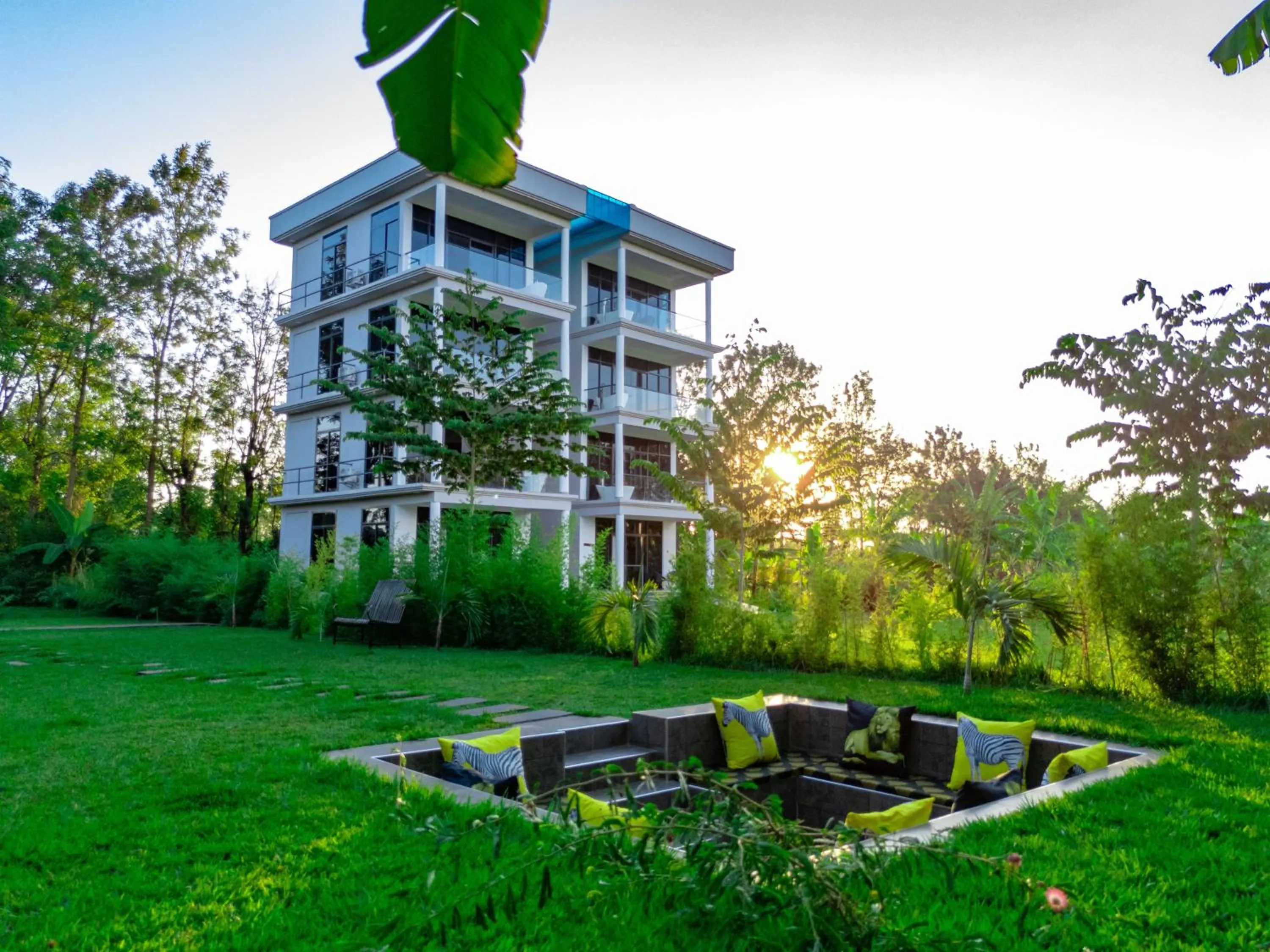 Property building in Shose Farmhouse Chalets & Campsite