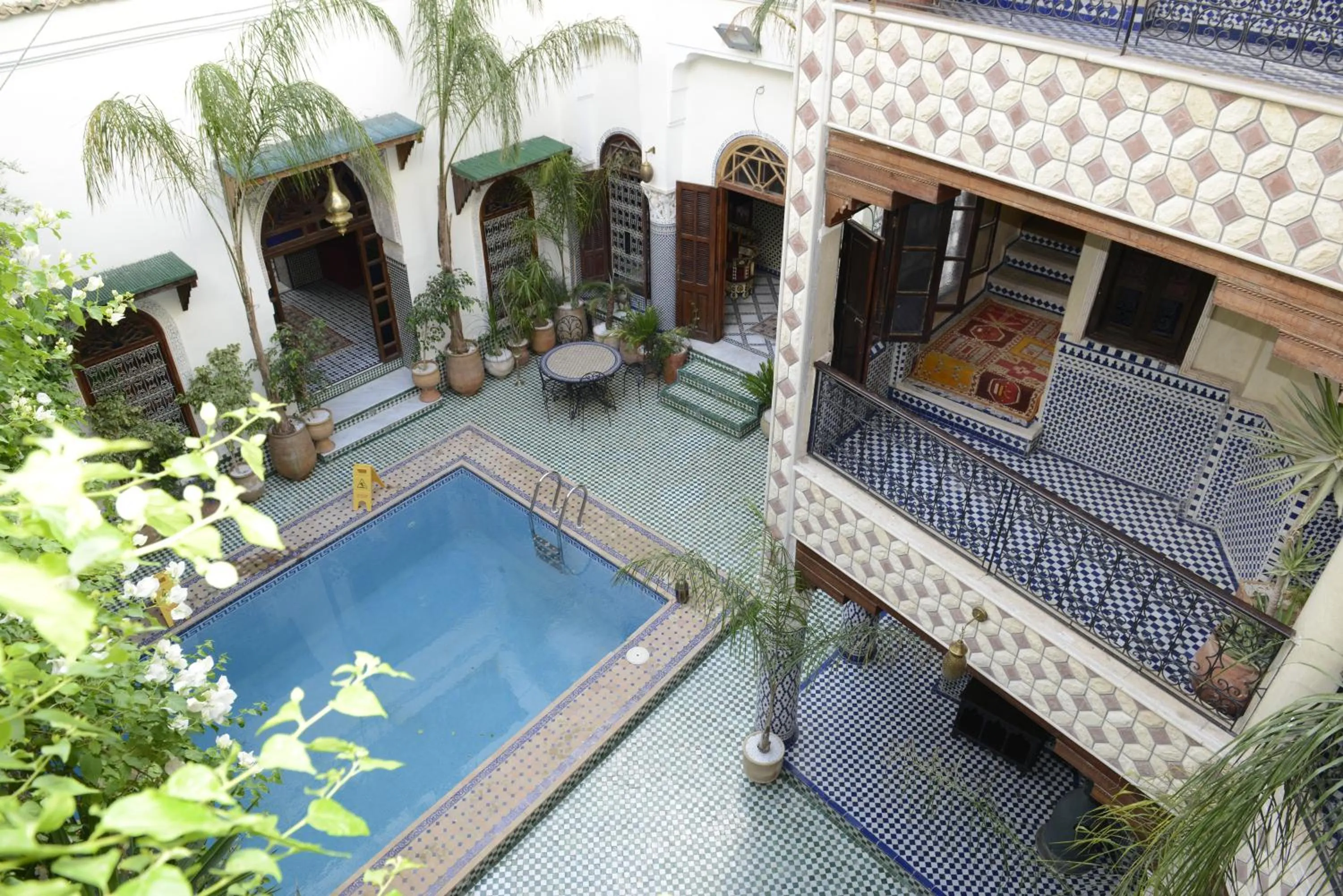 Swimming pool in Riad El Yacout
