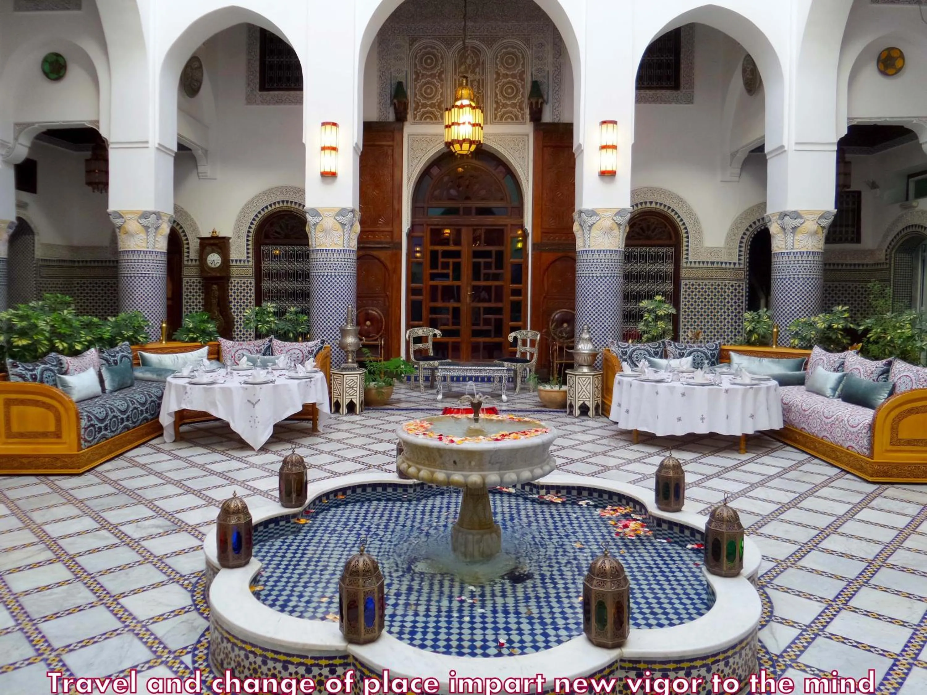 Lobby or reception in Riad El Yacout