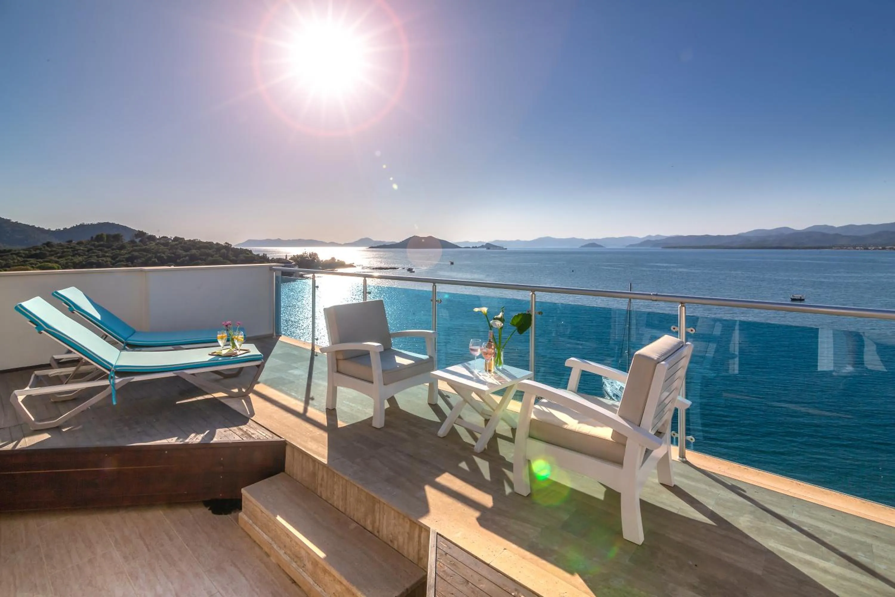 Balcony/Terrace in Sofia Ada