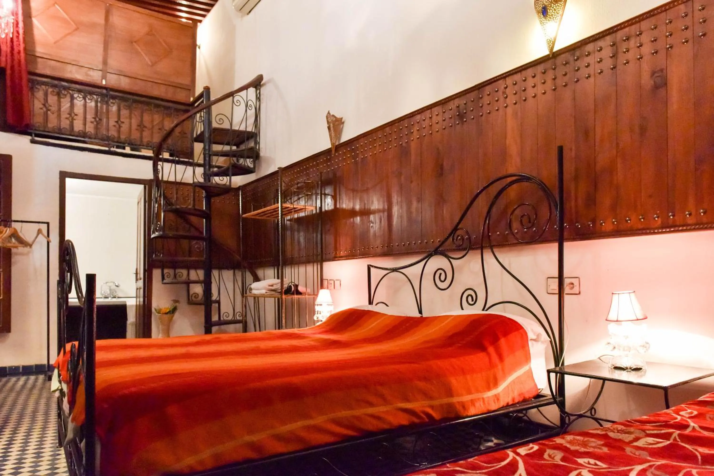 Bedroom, Bed in Riad Youssef