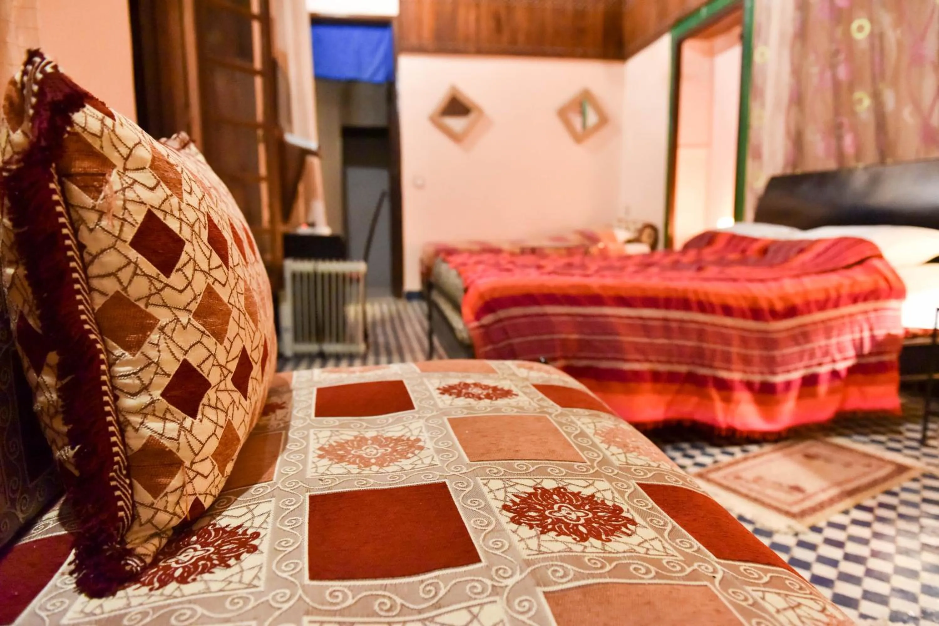 Bedroom, Bed in Riad Youssef