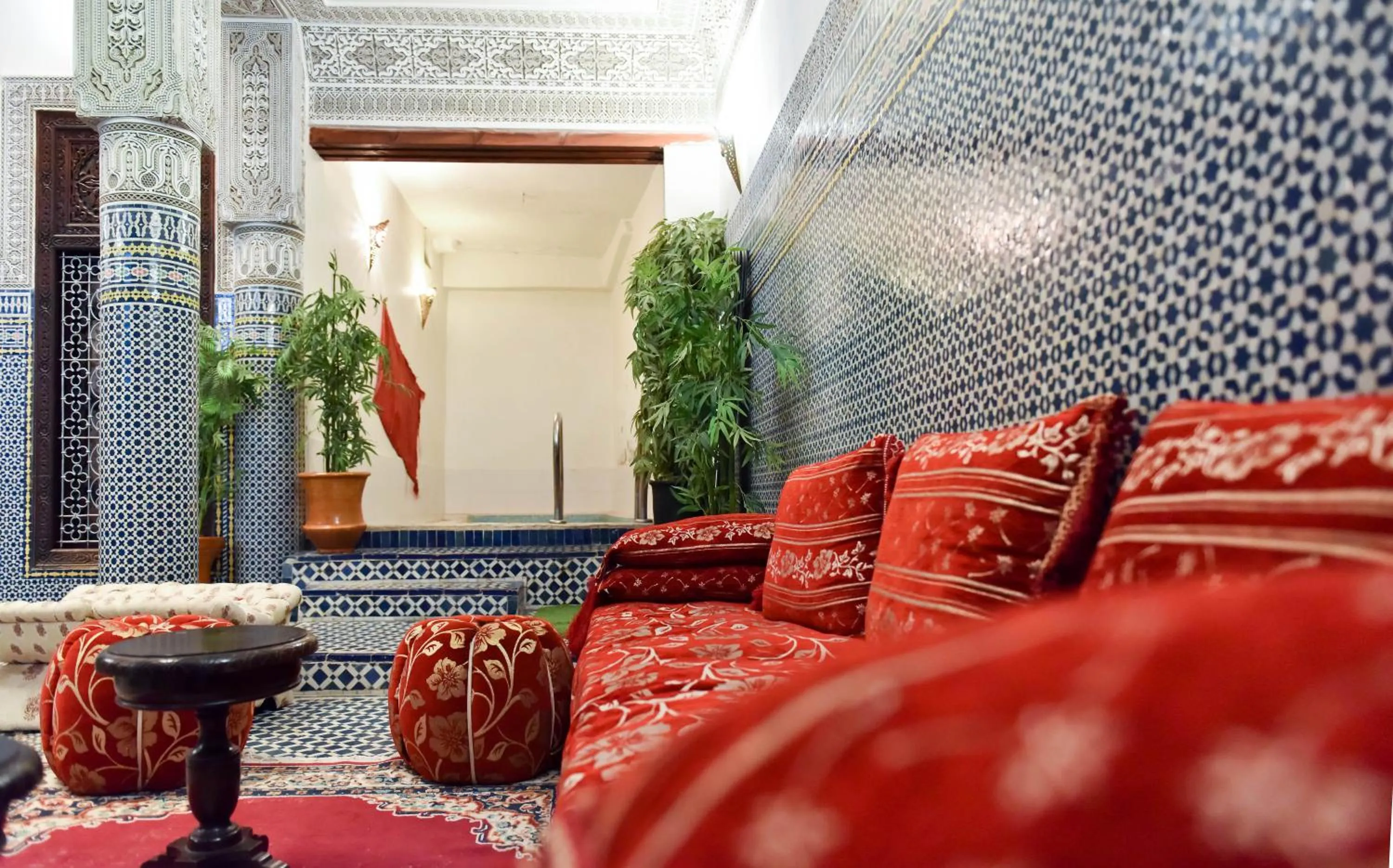 Living room in Riad Youssef