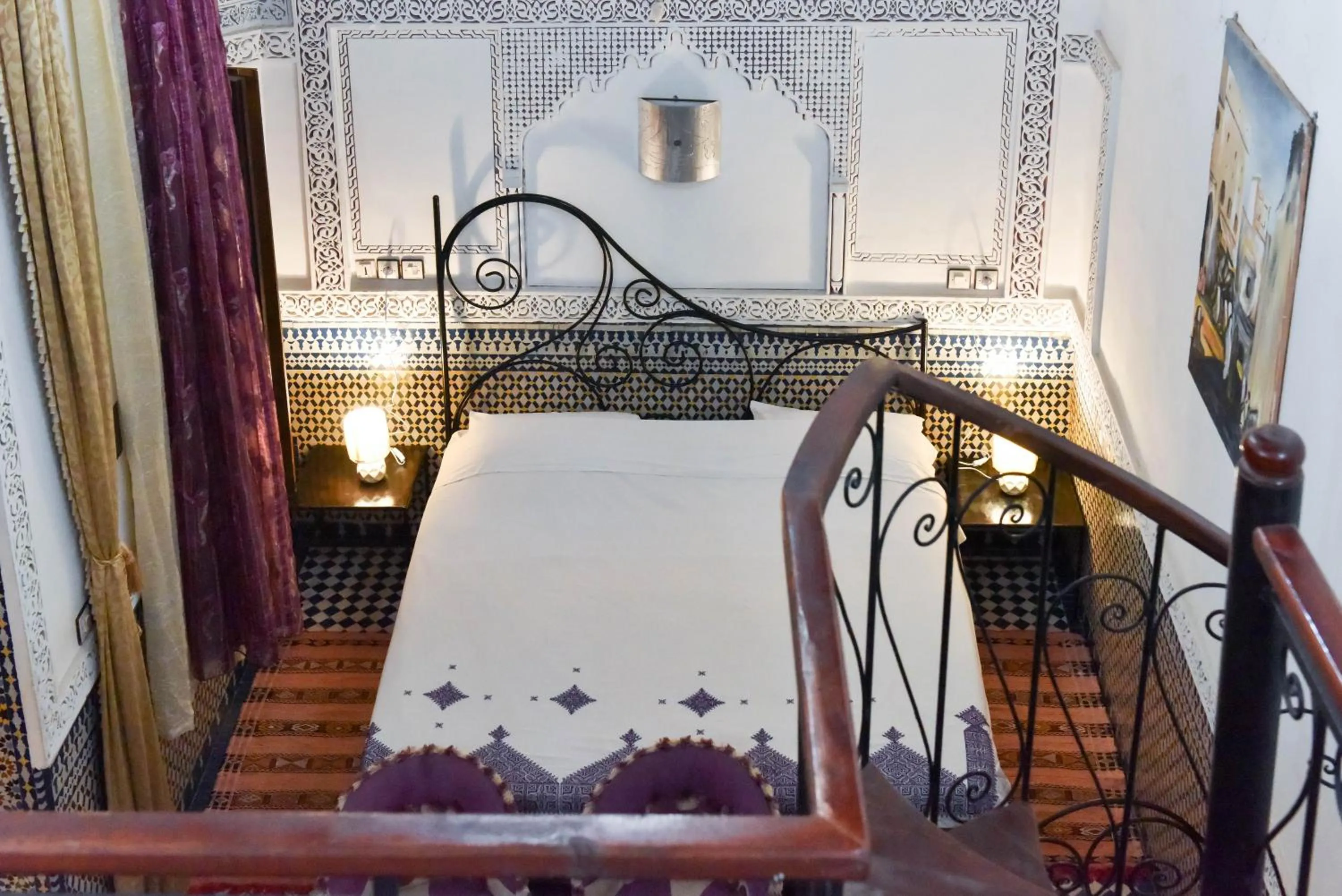 Bedroom, Bed in Riad Youssef