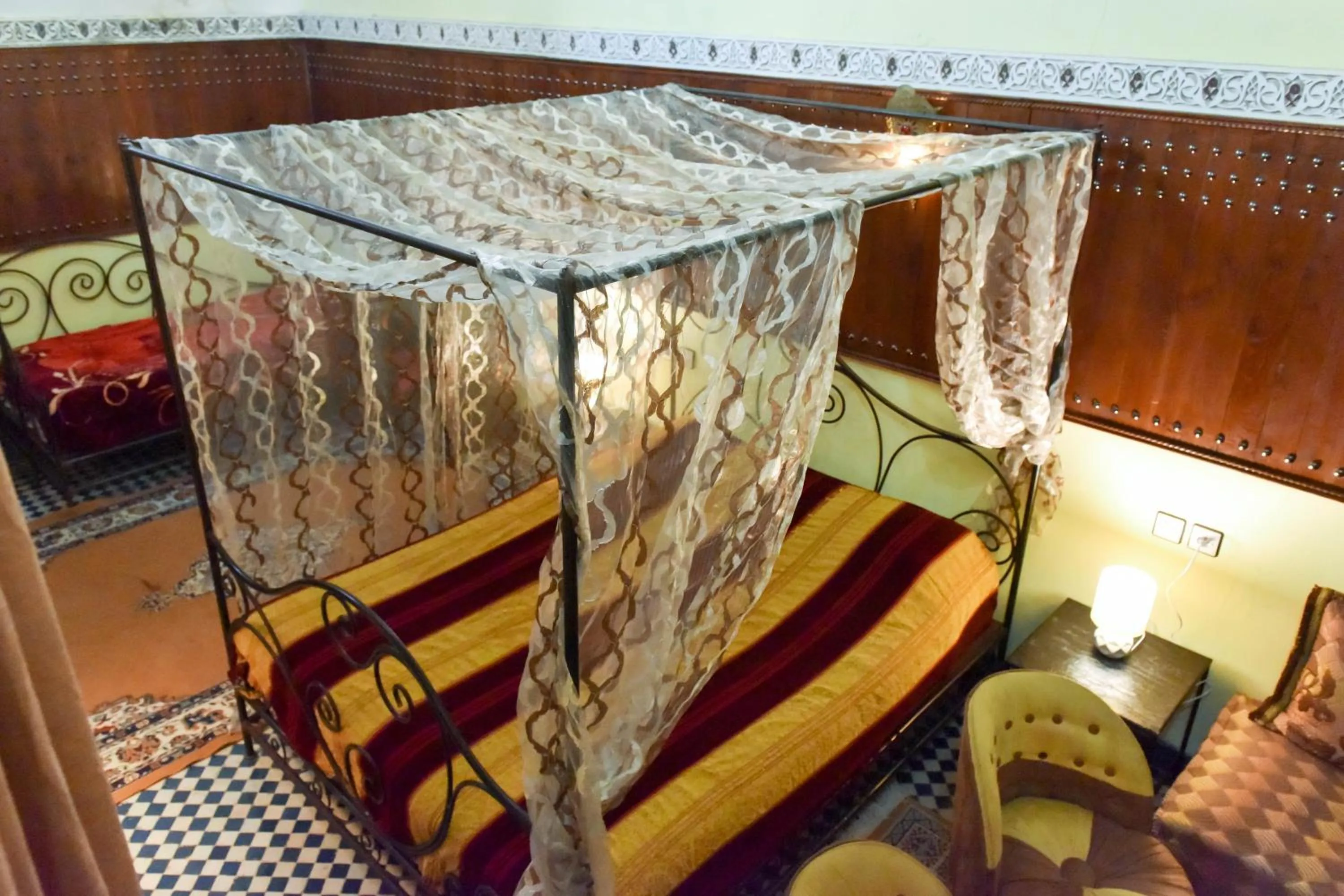 Bedroom, Bed in Riad Youssef