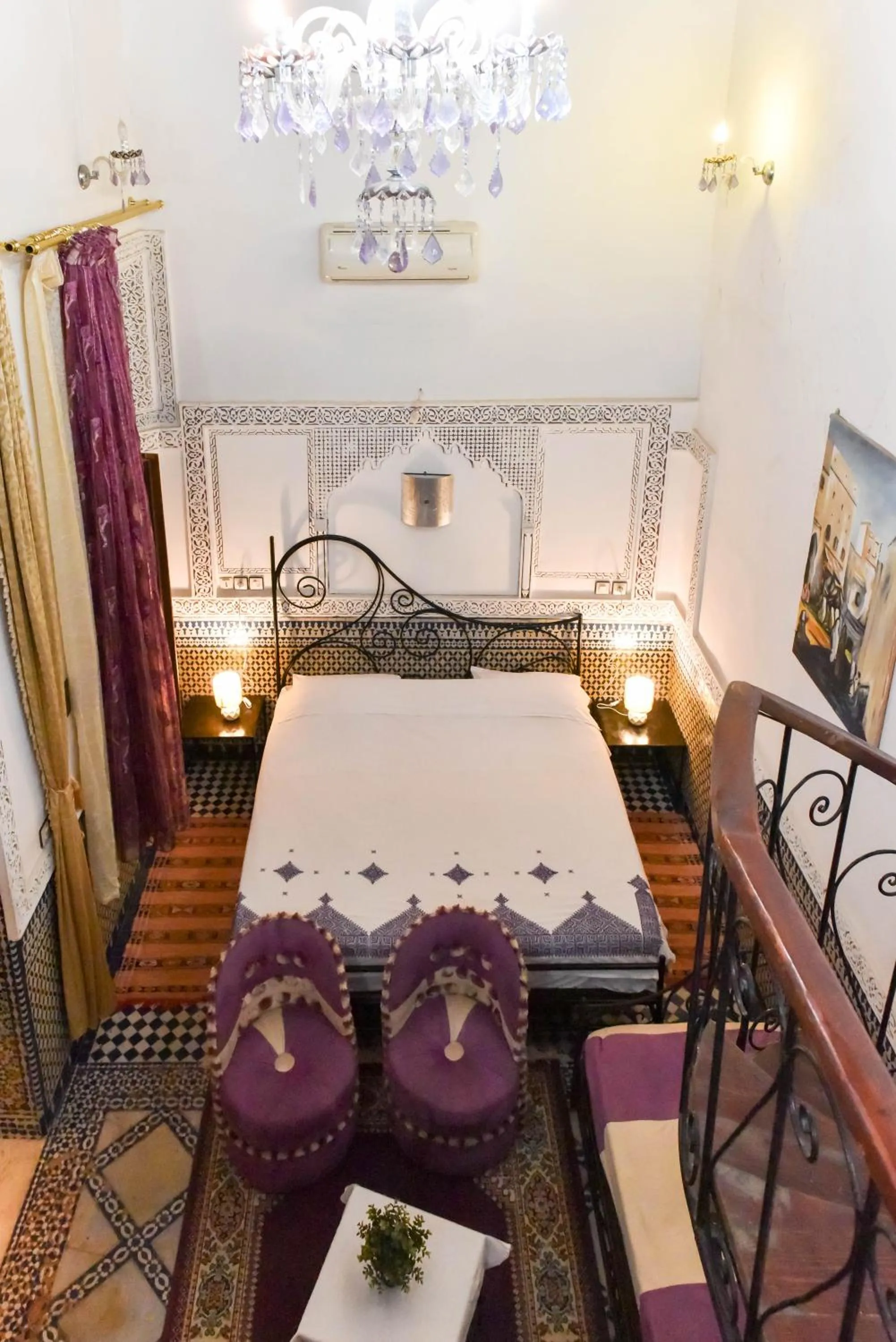 Bedroom, Bed in Riad Youssef