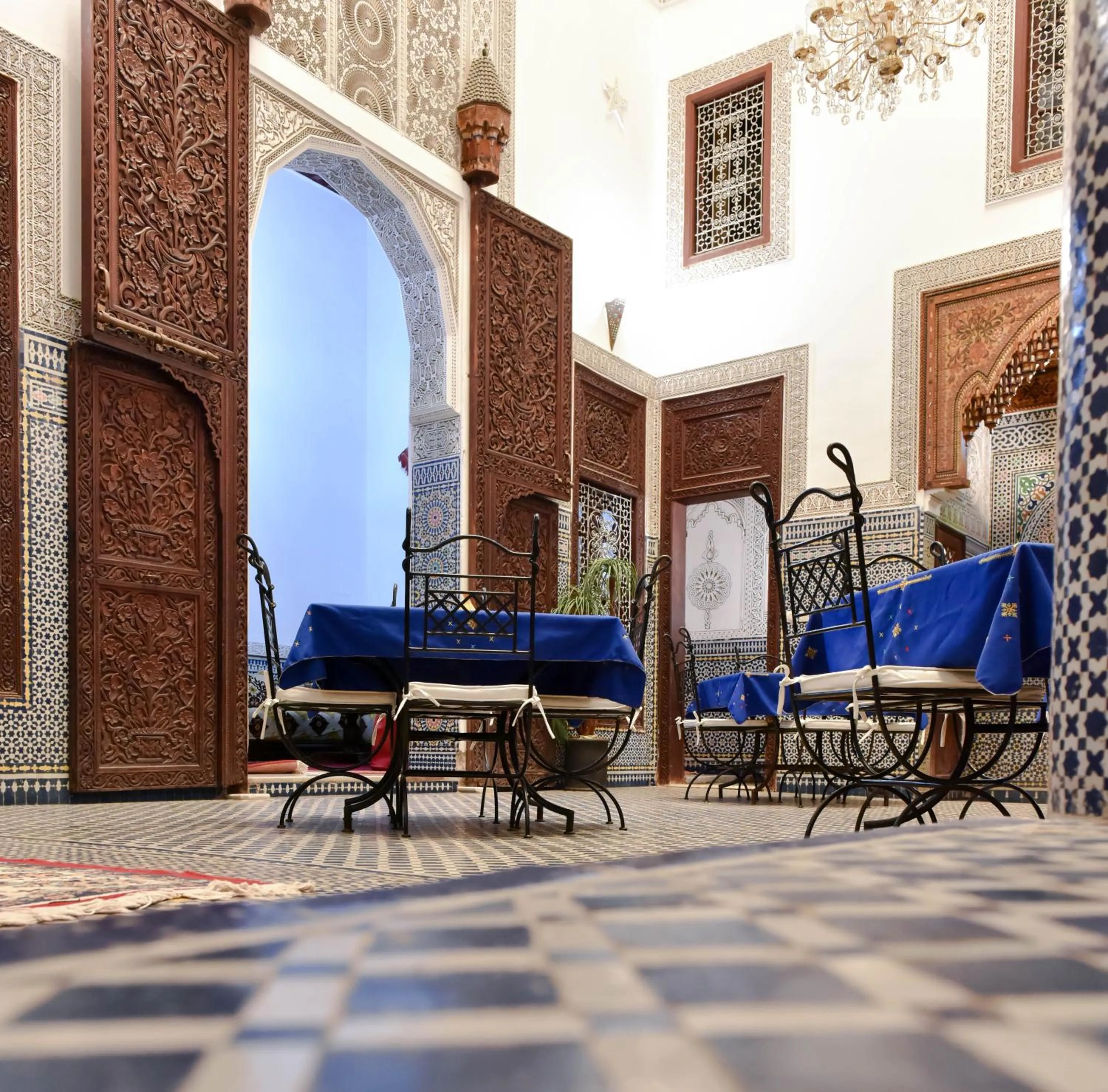 Lobby or reception in Riad Youssef